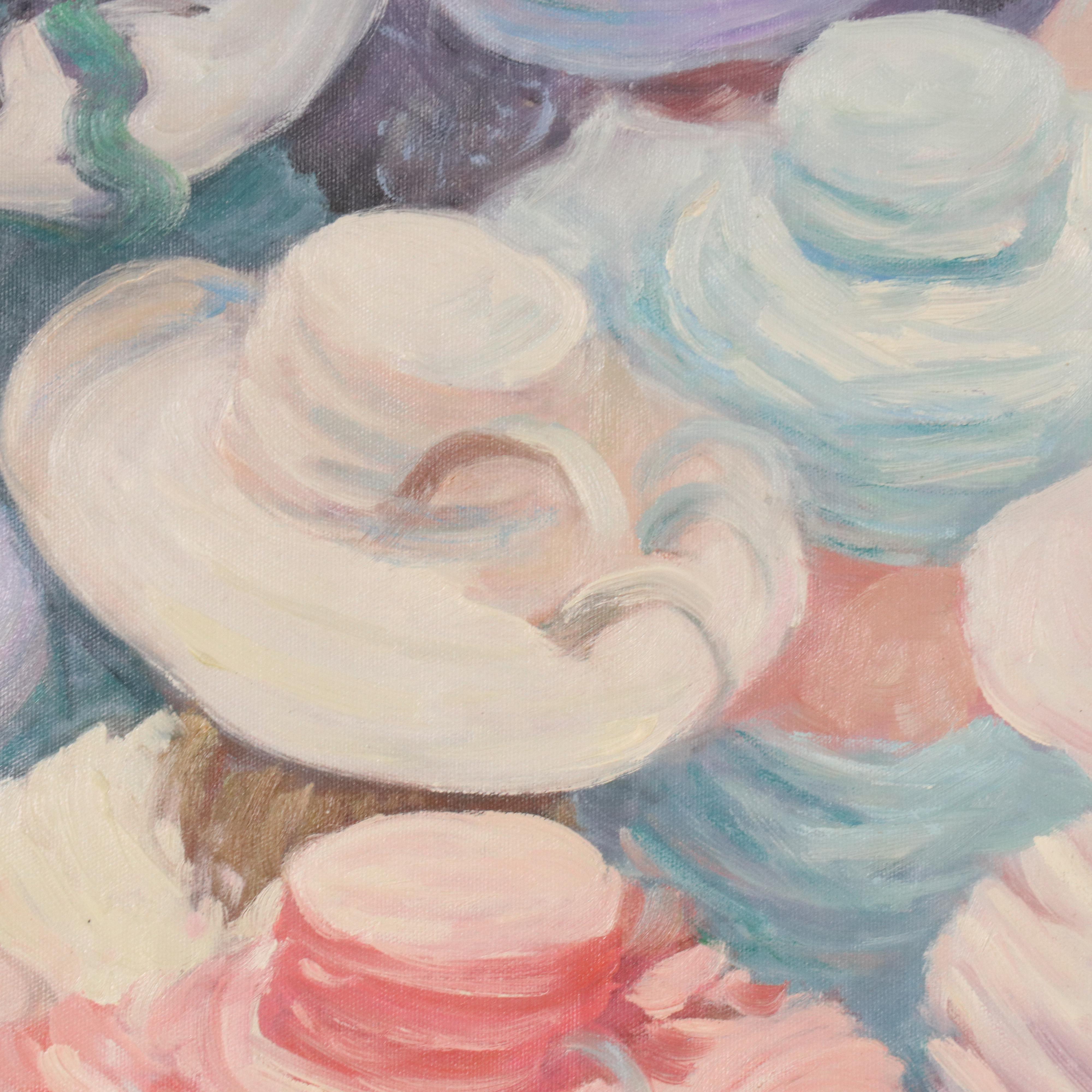 N. Ming Figural Oil Painting, 21st Century