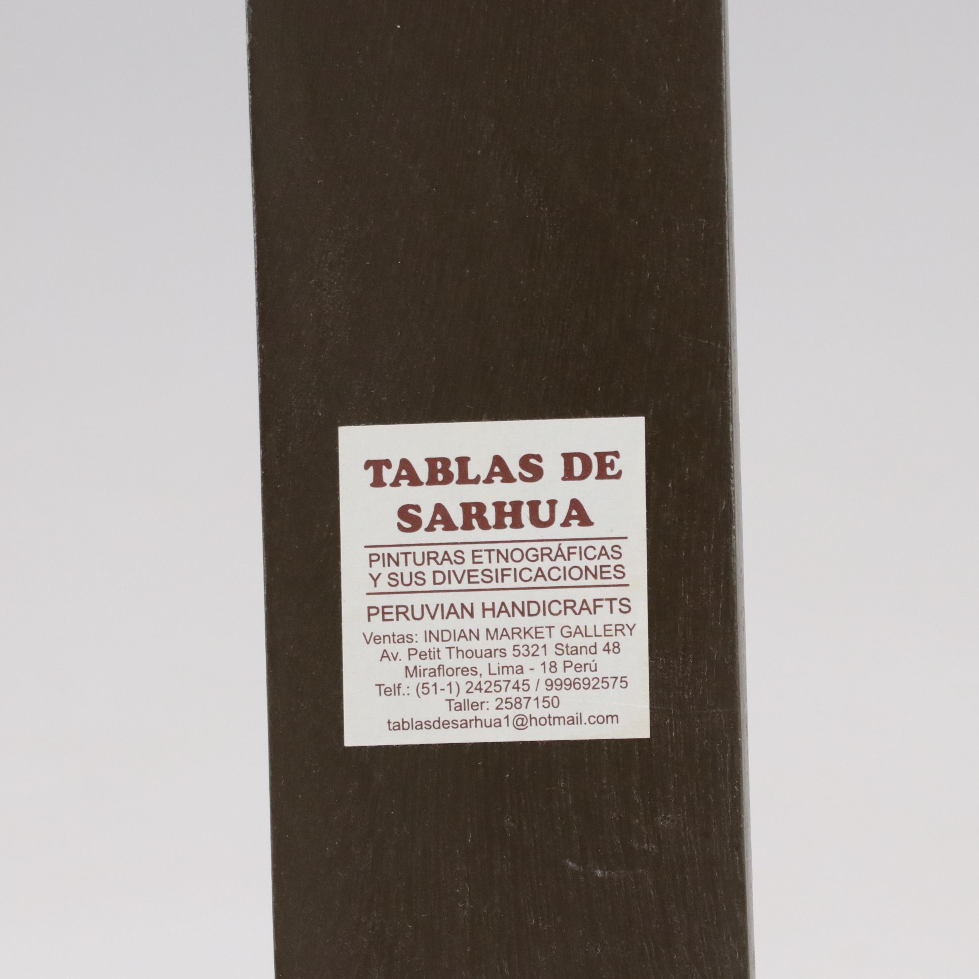 Peruvian "Tablas de Sarhua" with Carved Birch Box, Tibetan Mani Stones and More