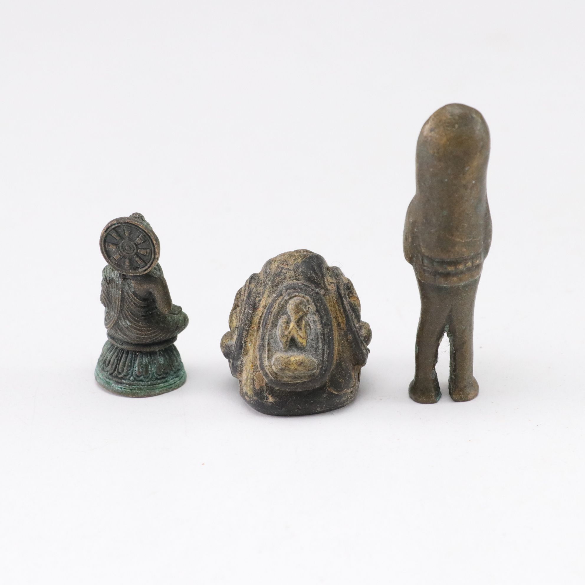 Peruvian "Tablas de Sarhua" with Carved Birch Box, Tibetan Mani Stones and More