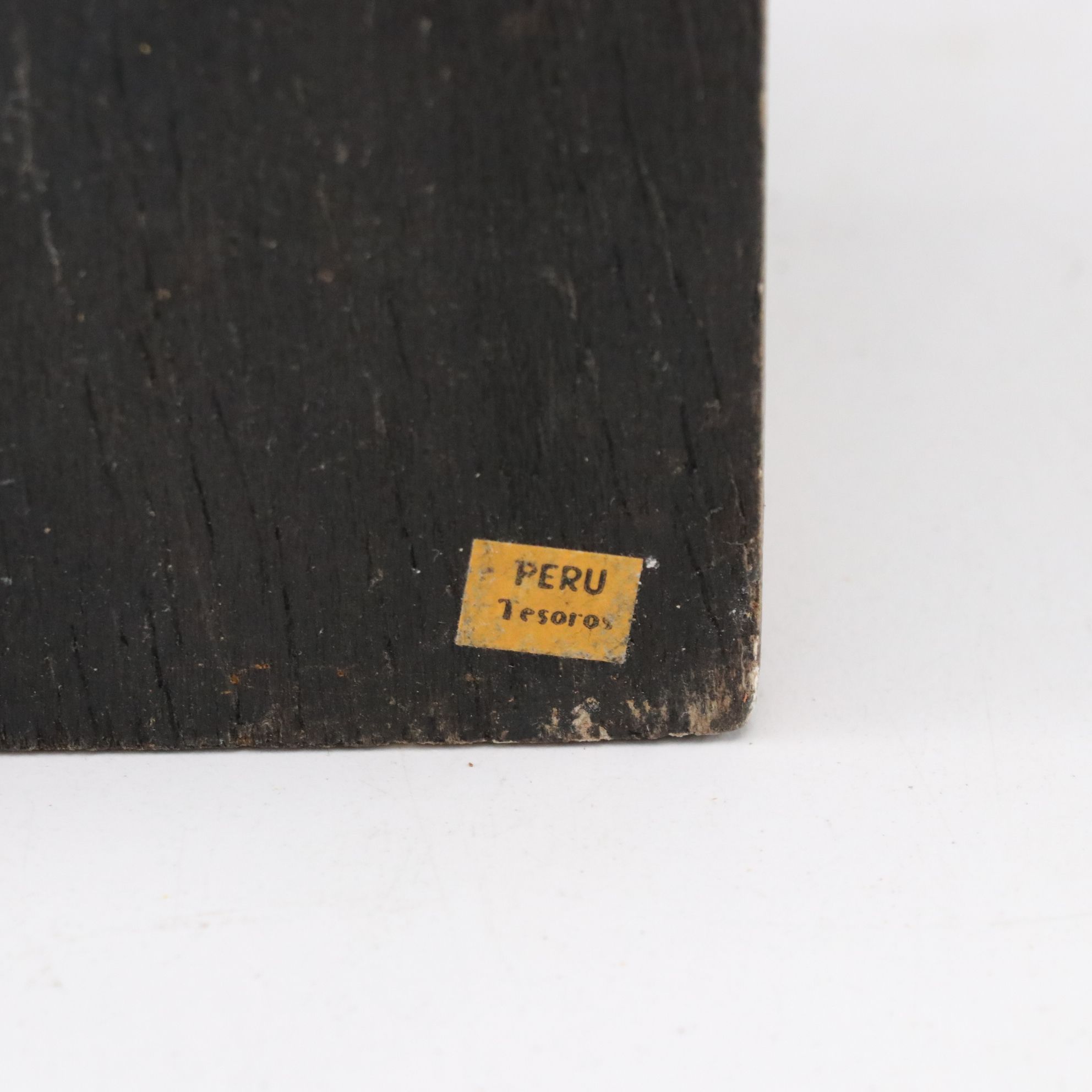 Peruvian "Tablas de Sarhua" with Carved Birch Box, Tibetan Mani Stones and More