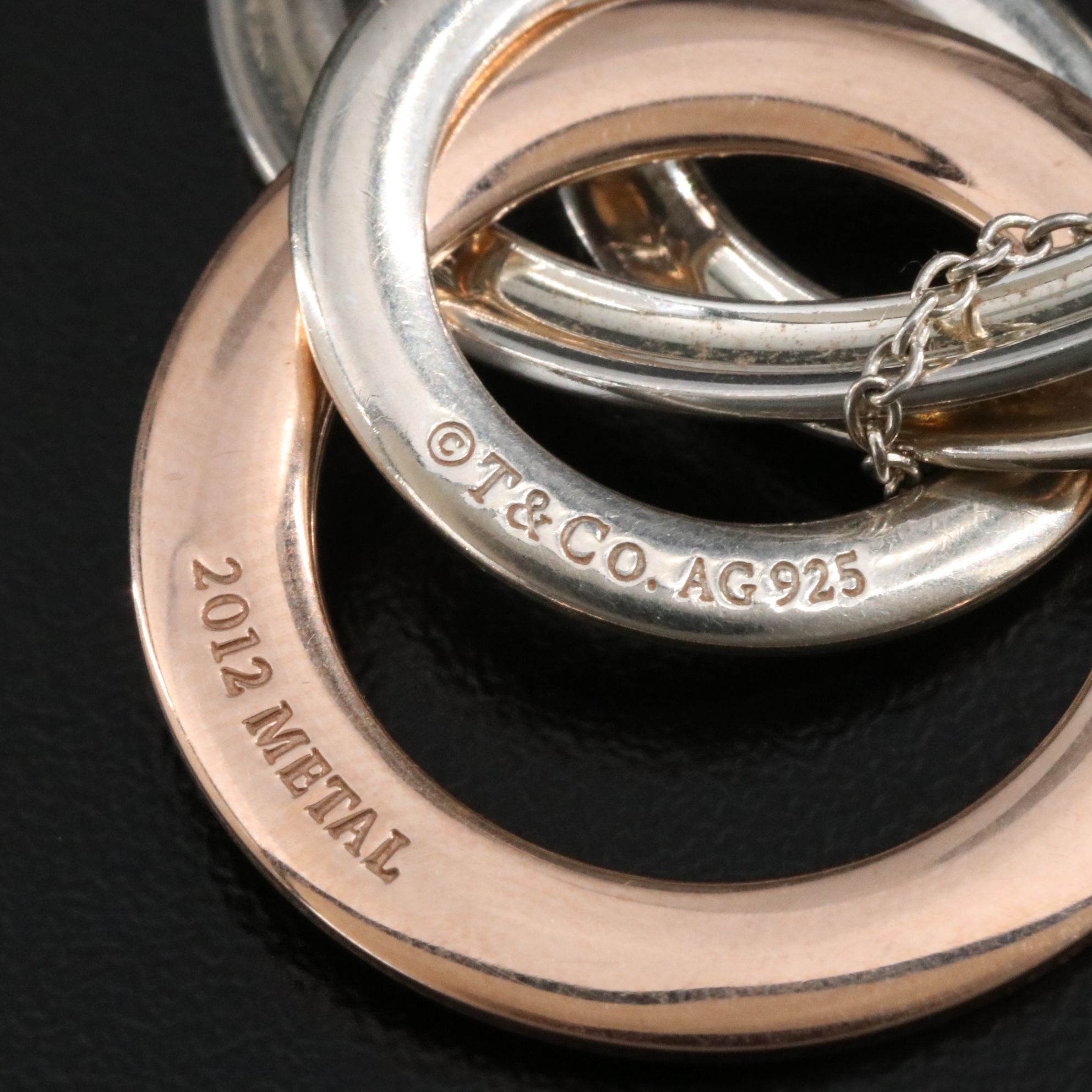 Tiffany & Co. 1837 Sterling Jewelry Selection Including Rubedo