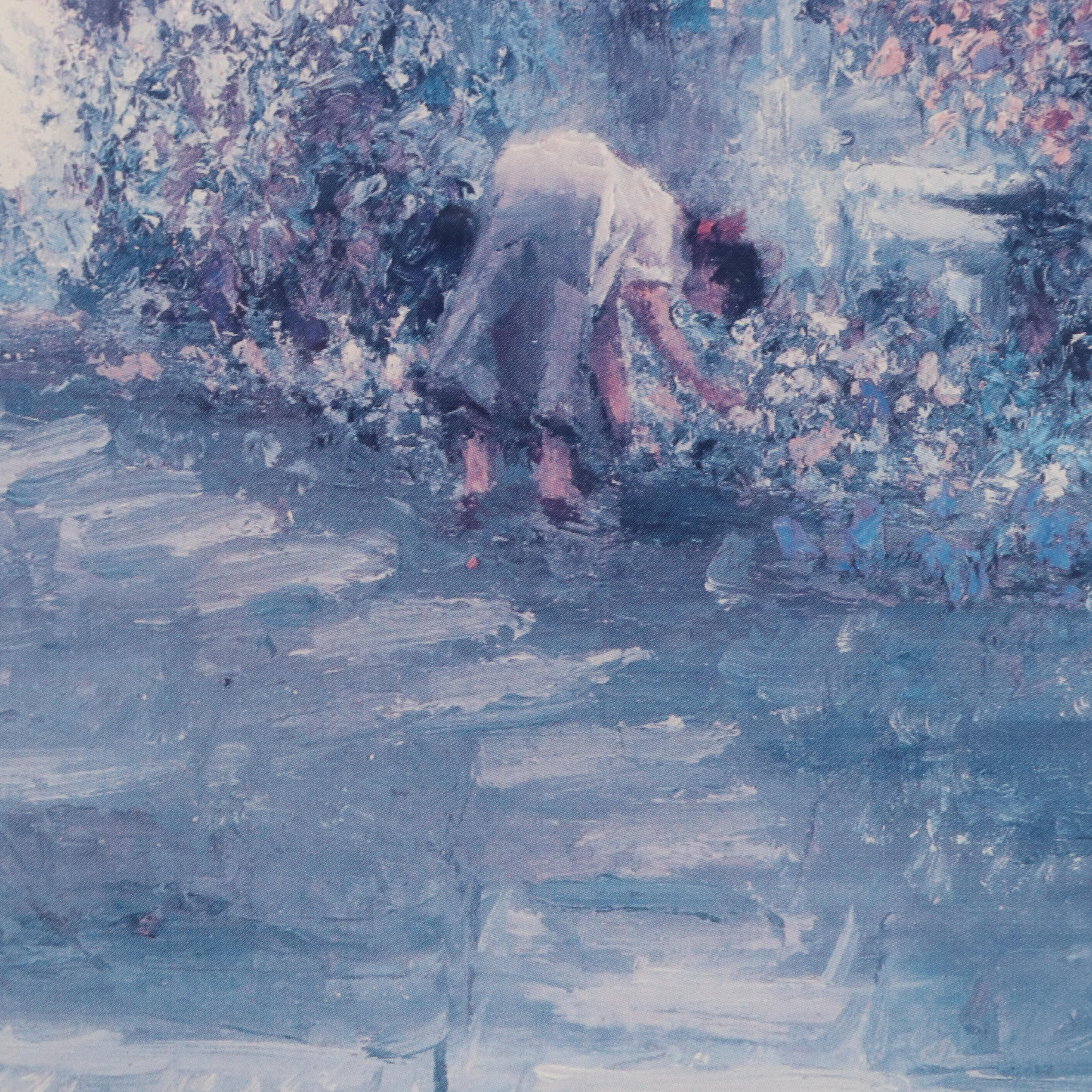 After Dwayne Warwick Offset Lithograph "Cottage Garden"