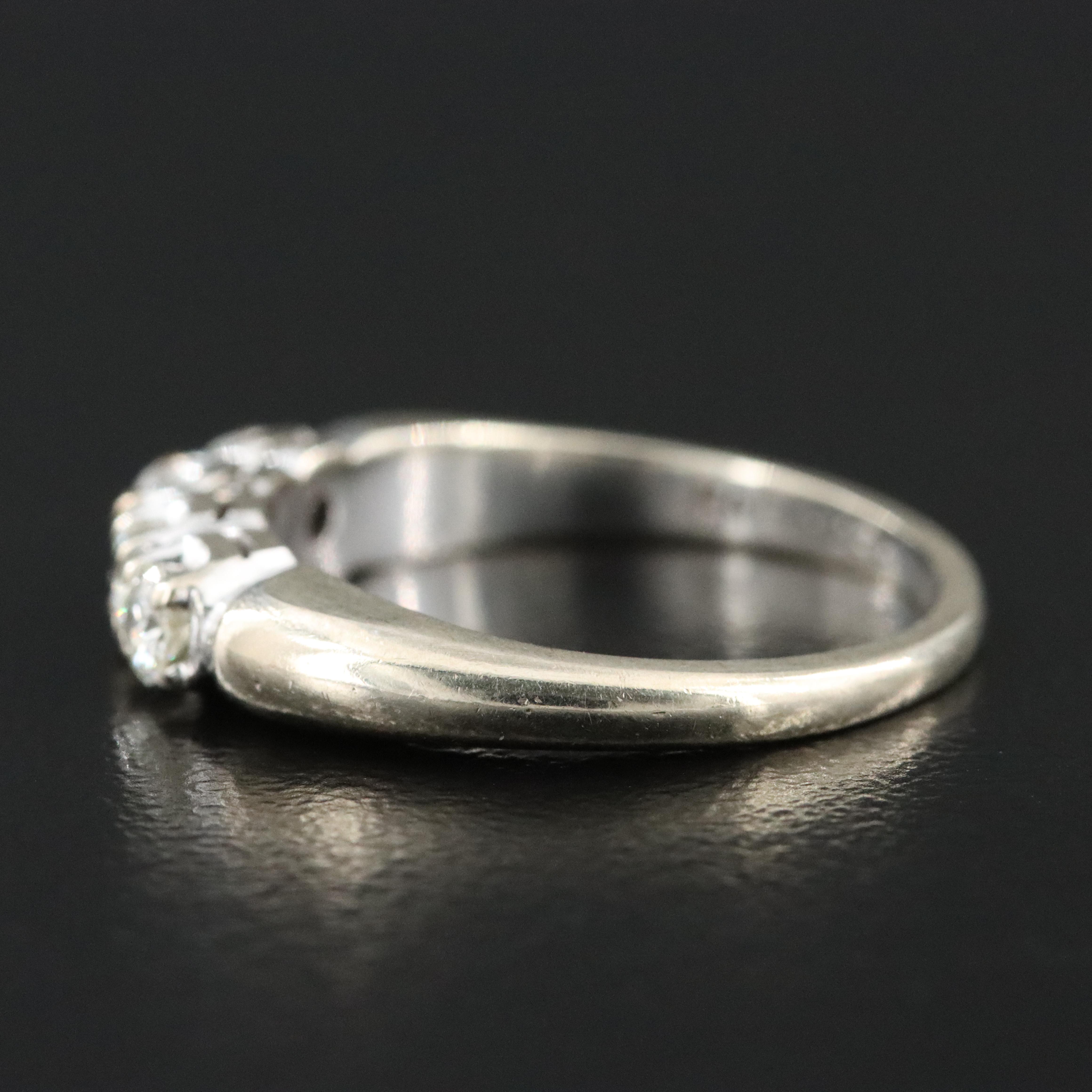 Vintage 14K 0.28 CTW Diamond Band