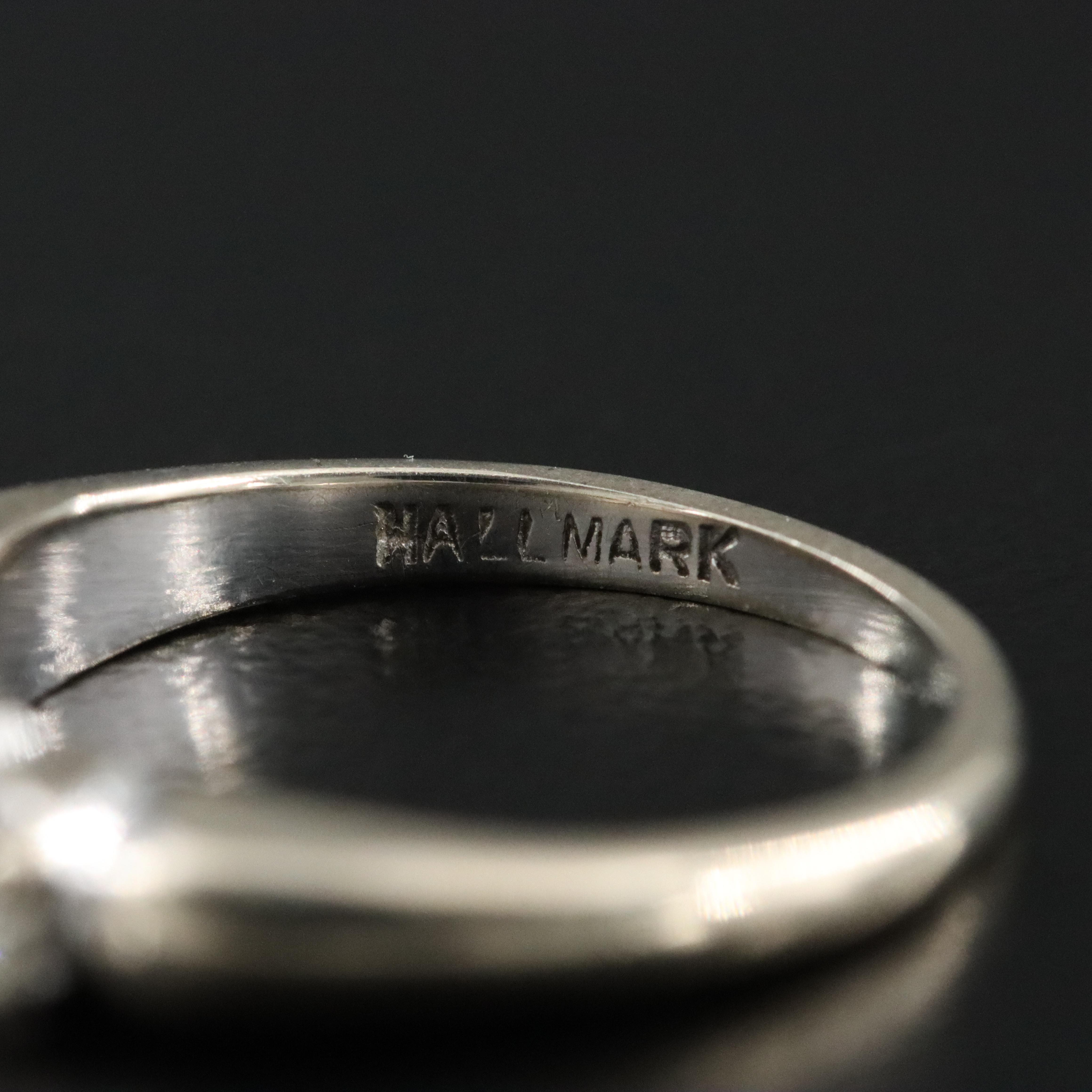 Vintage 14K 0.28 CTW Diamond Band