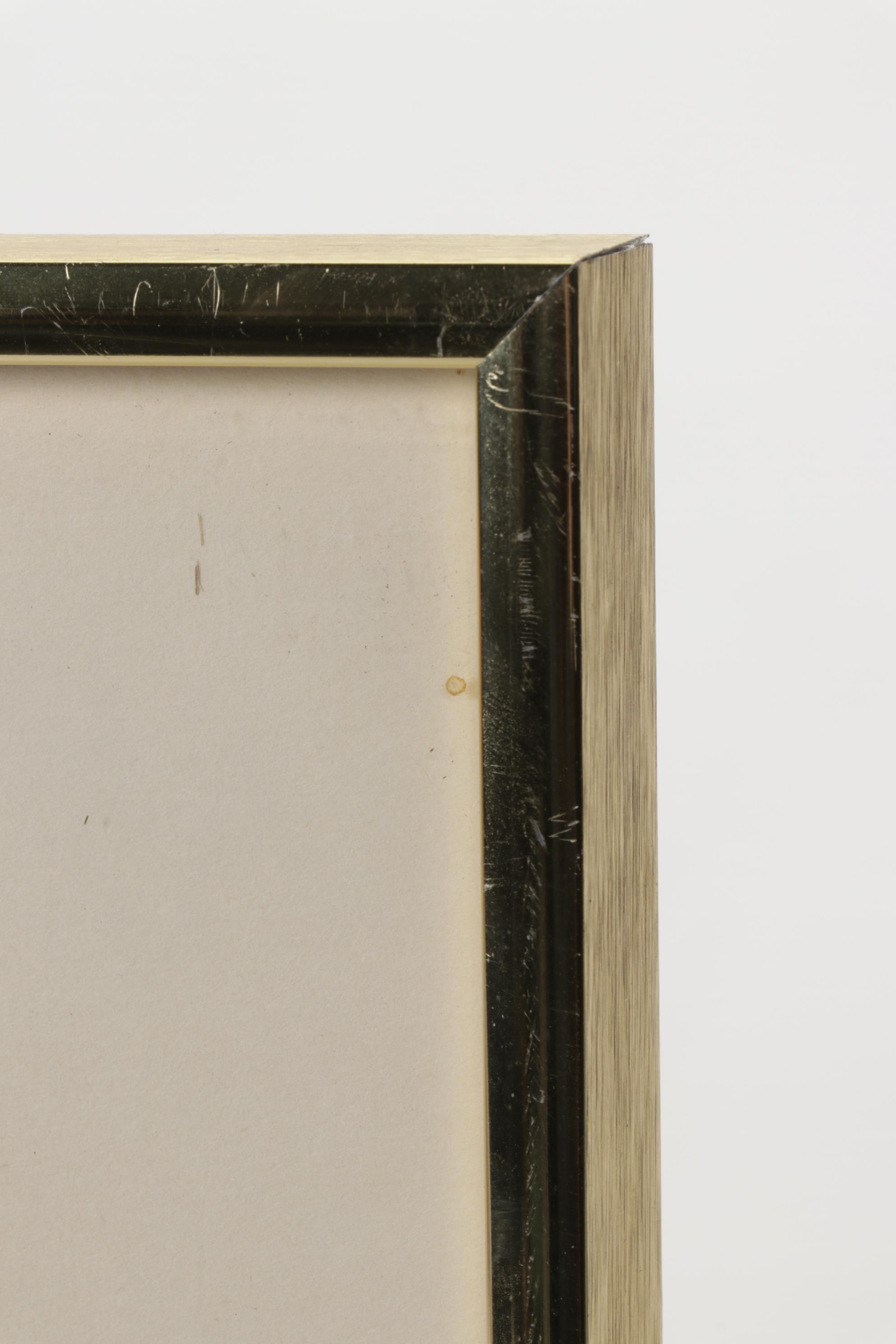 R.H. Badeau "Endeavour, 1934" Hand-Colored Etching, Mid to Late 20th Century