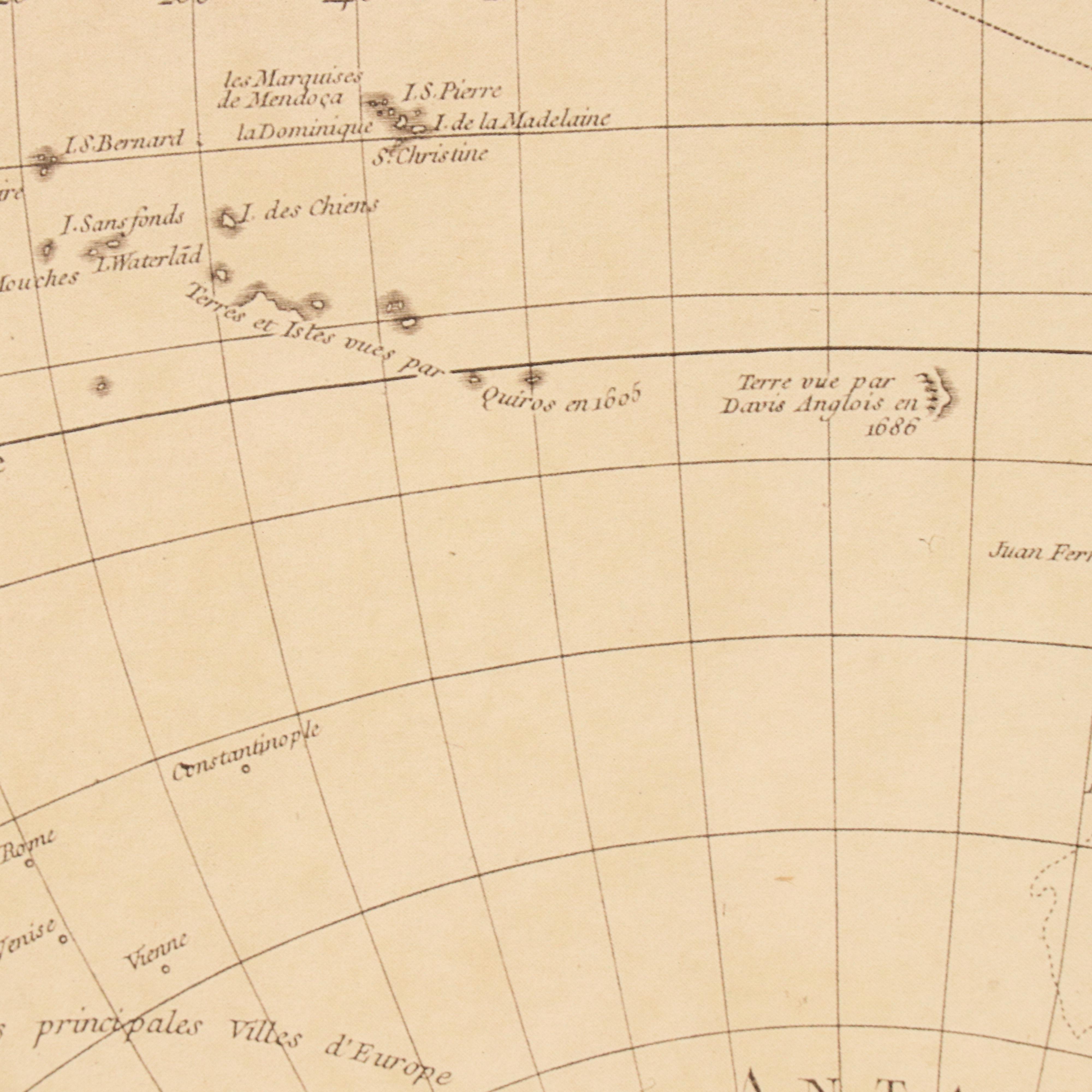 Halftone Map Reproduction "Mappemonde ou Description du globe terrestre"
