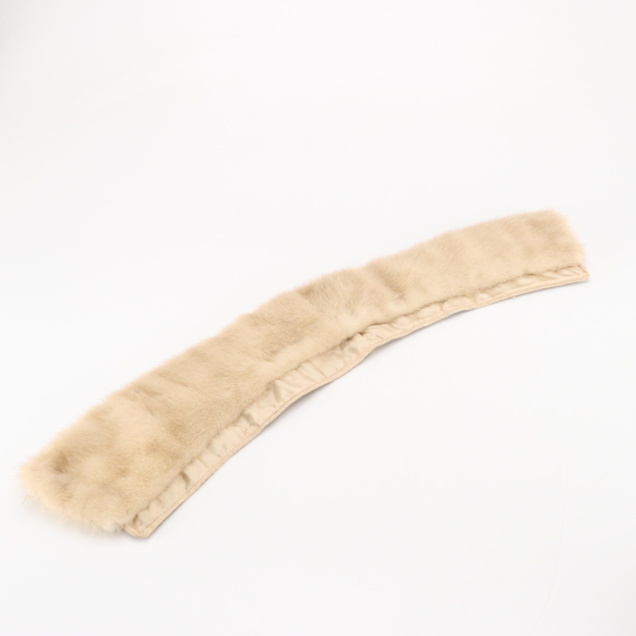 Mink Fur Collars, Mid-20th Century