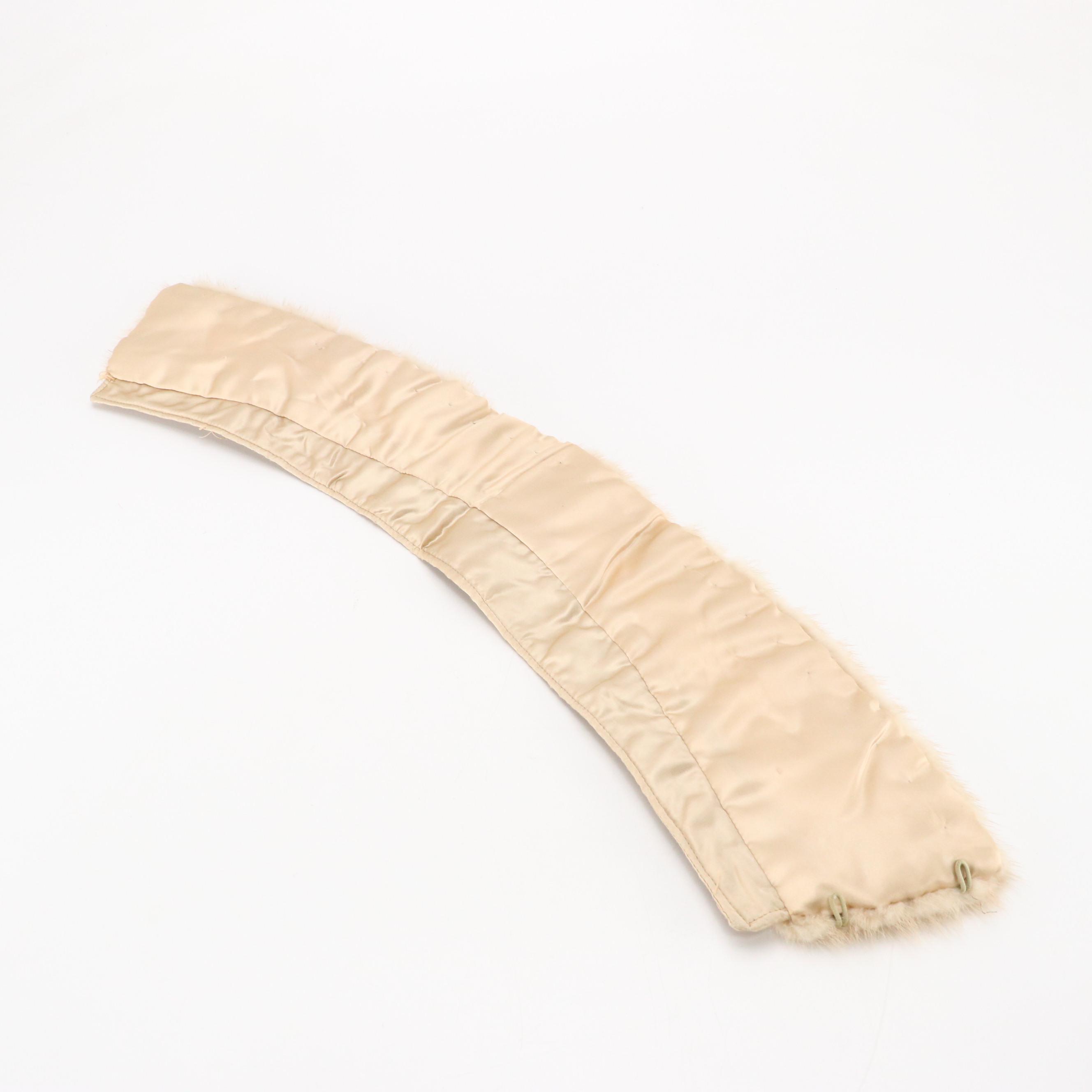 Mink Fur Collars, Mid-20th Century
