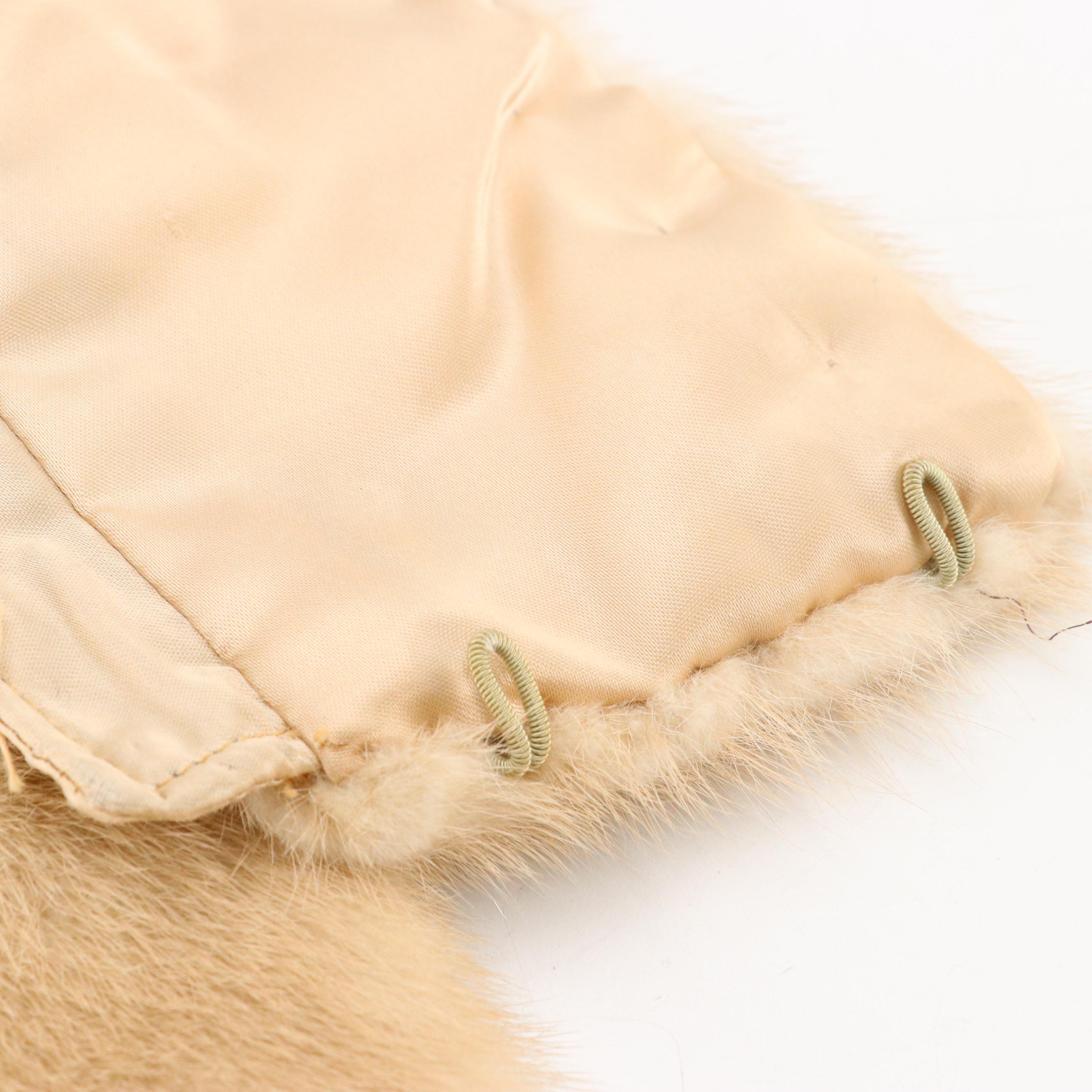 Mink Fur Collars, Mid-20th Century