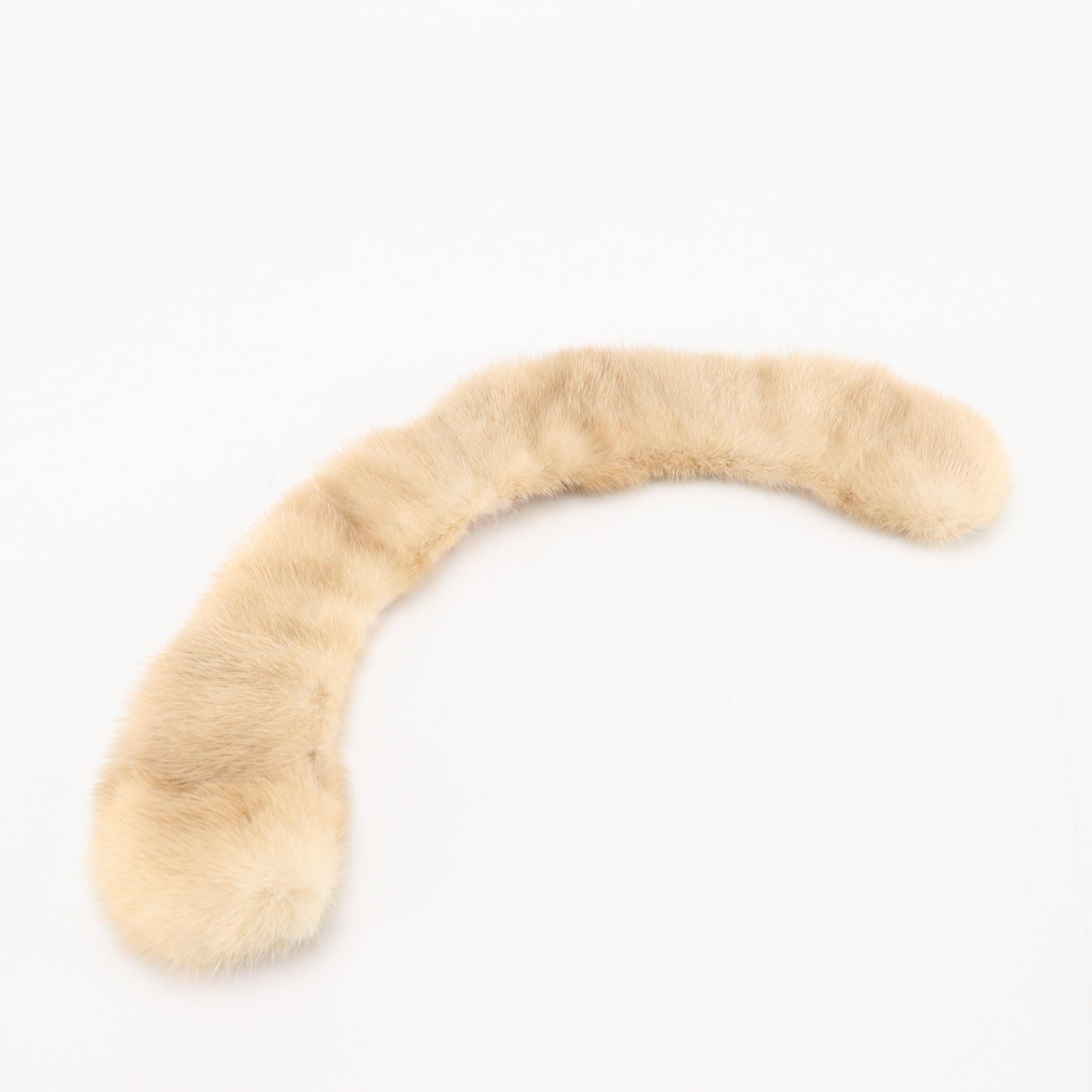 Mink Fur Collars, Mid-20th Century