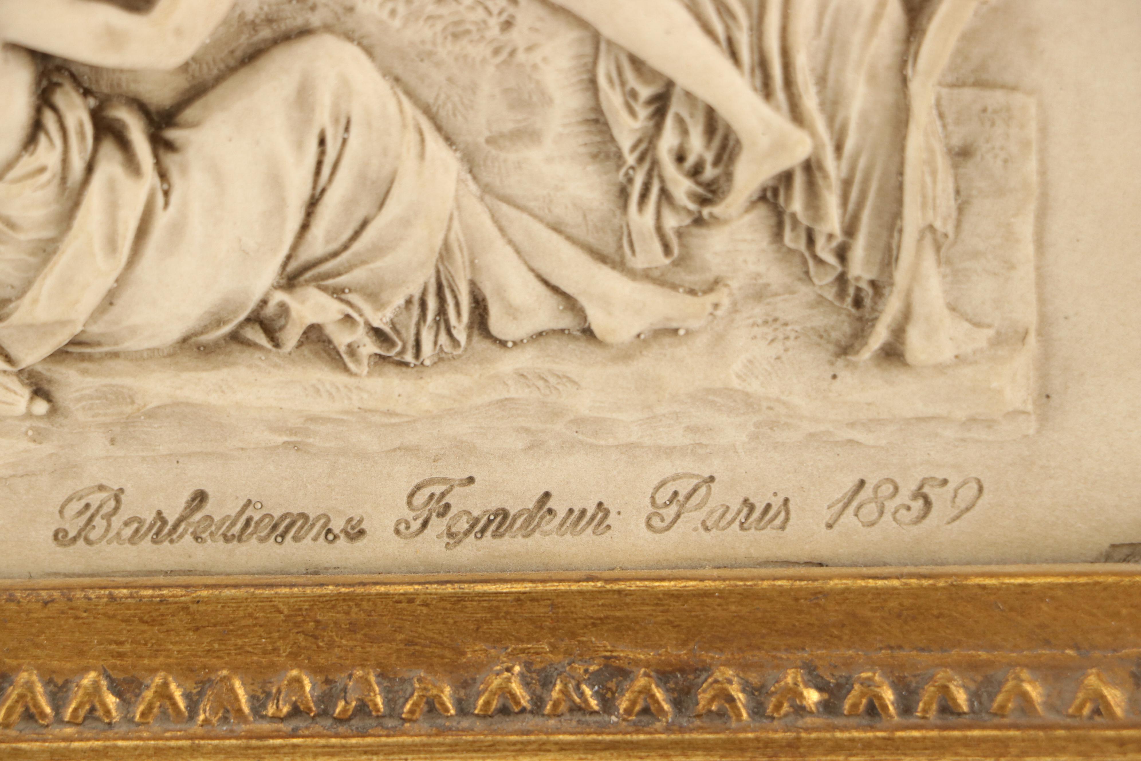 Grand Tour Style Framed Intaglios and Friezes