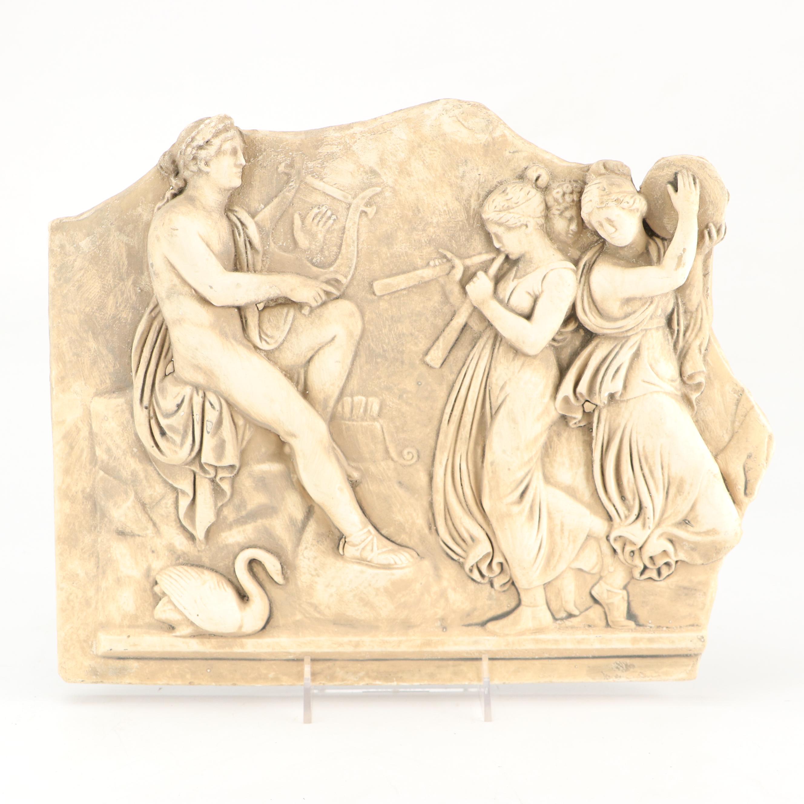 Grand Tour Style Framed Intaglios and Friezes