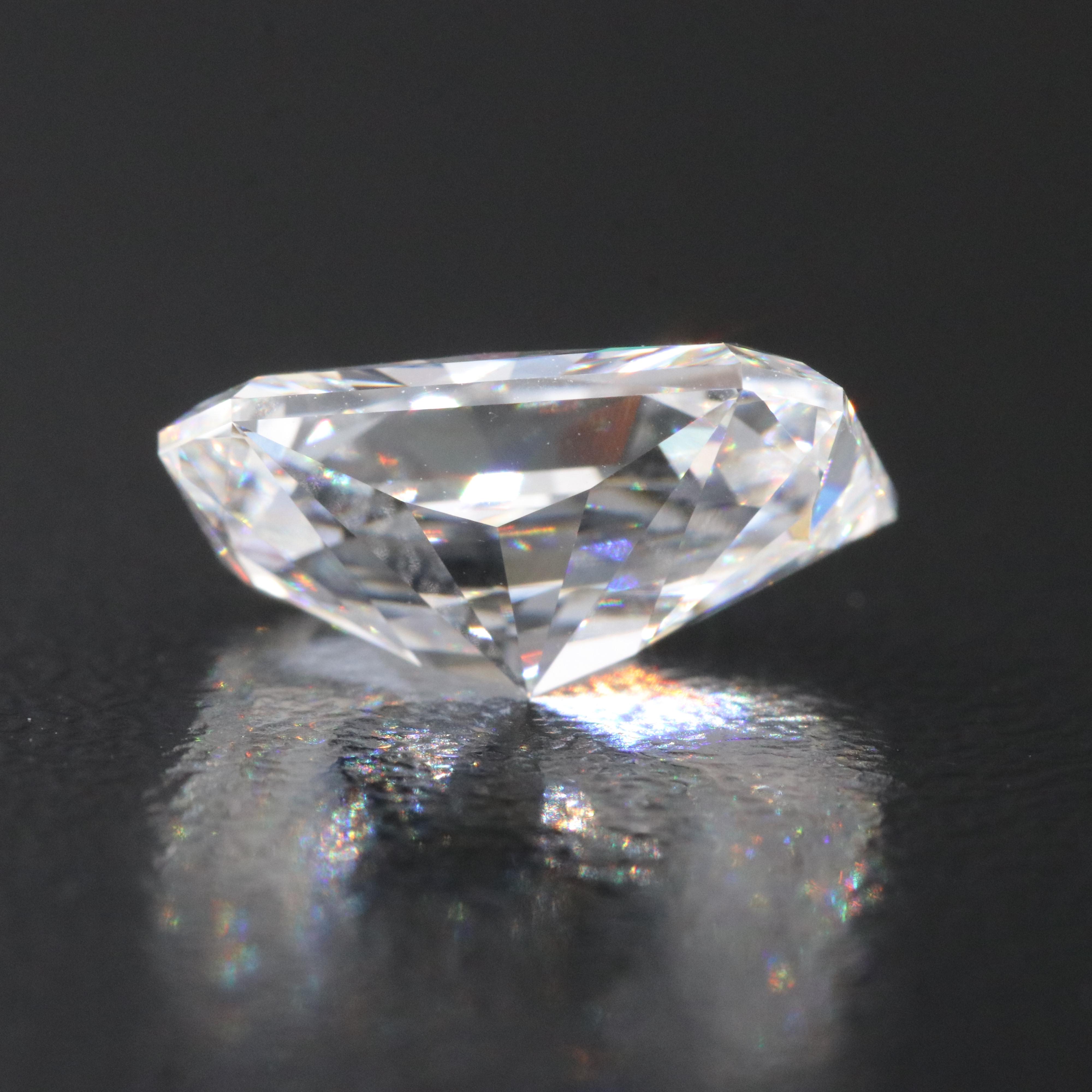 Loose 4.08 CT Lab Grown Diamond with IGI Report