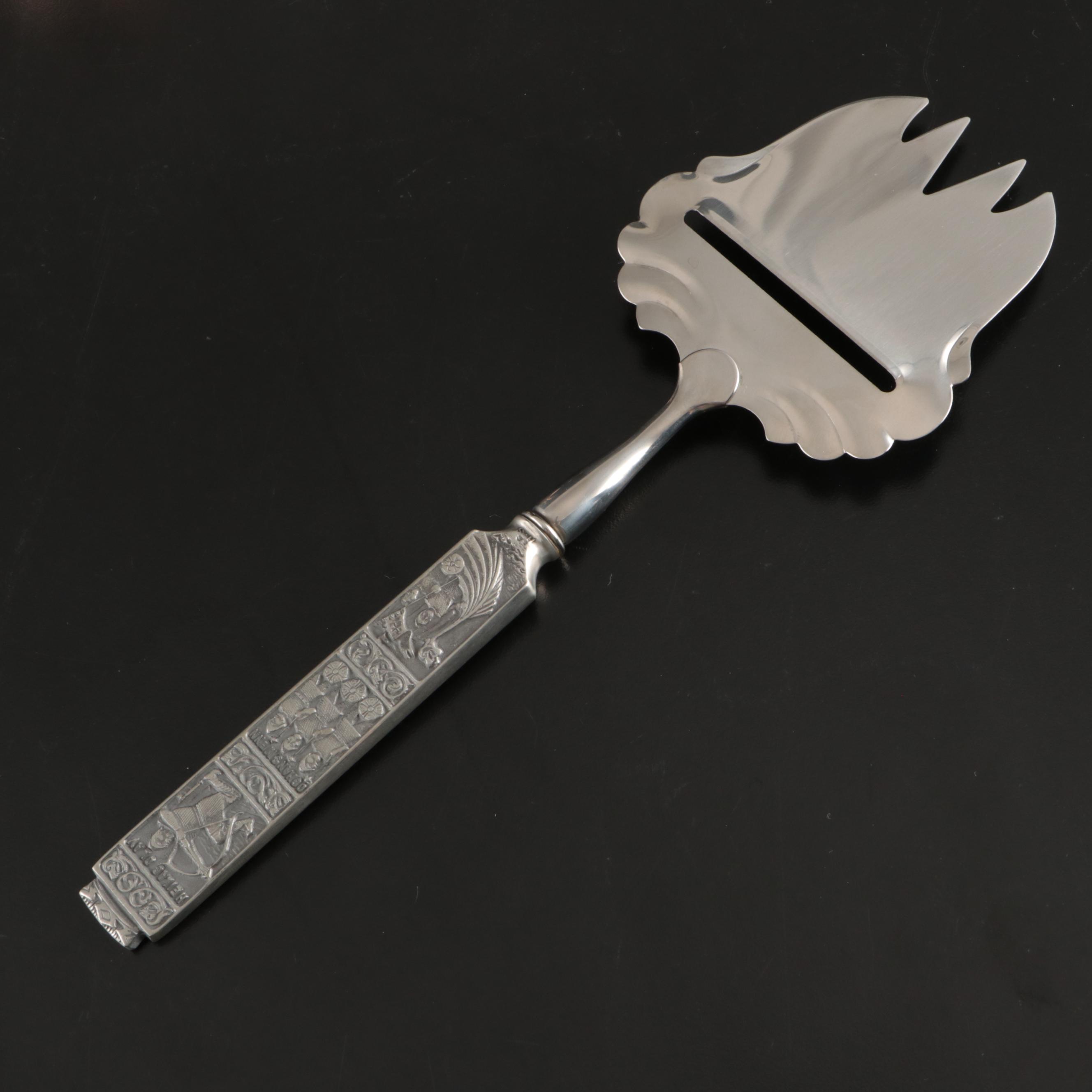 Gorham Silver Plate Candlesticks and Other Serving Pieces