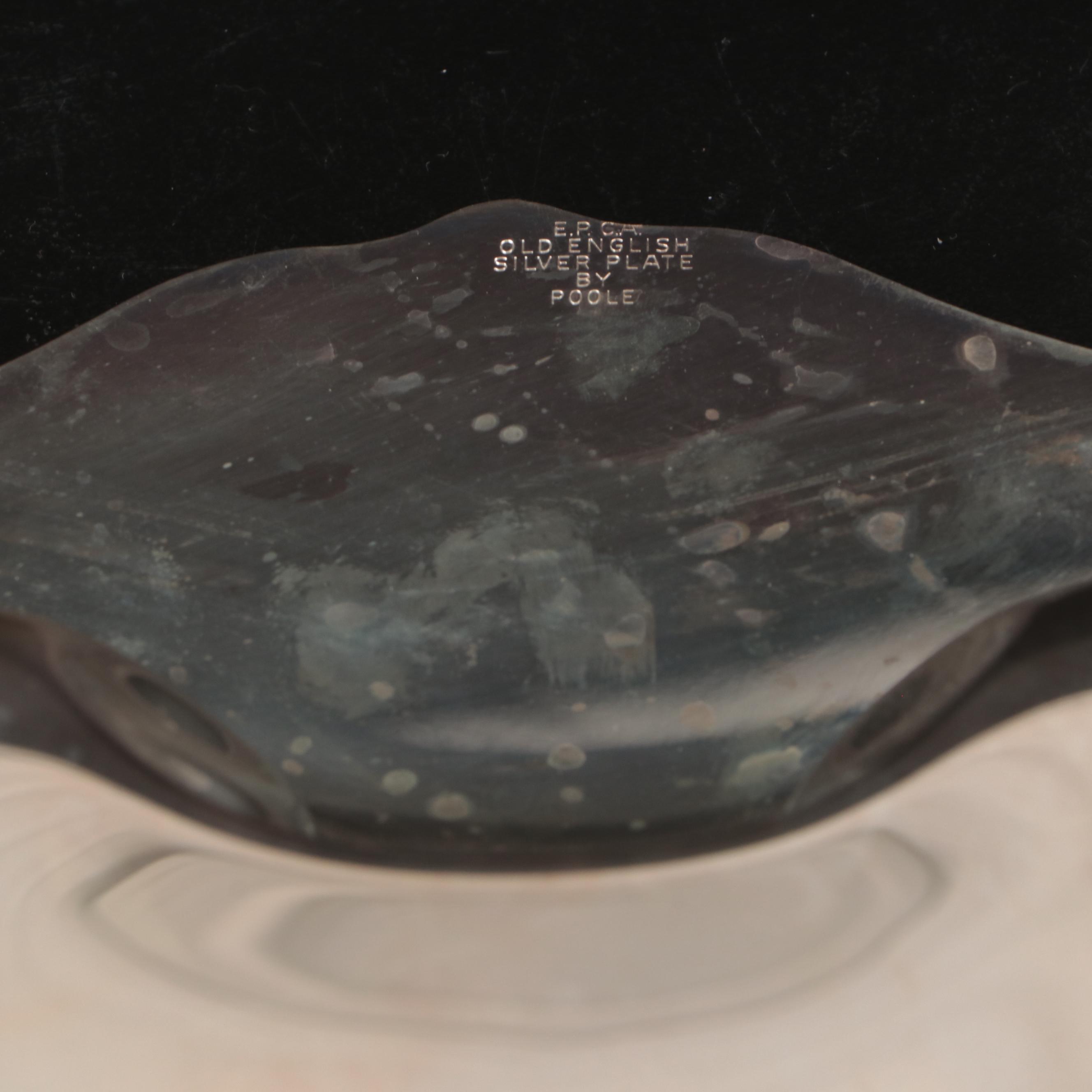 Gorham Silver Plate Candlesticks and Other Serving Pieces