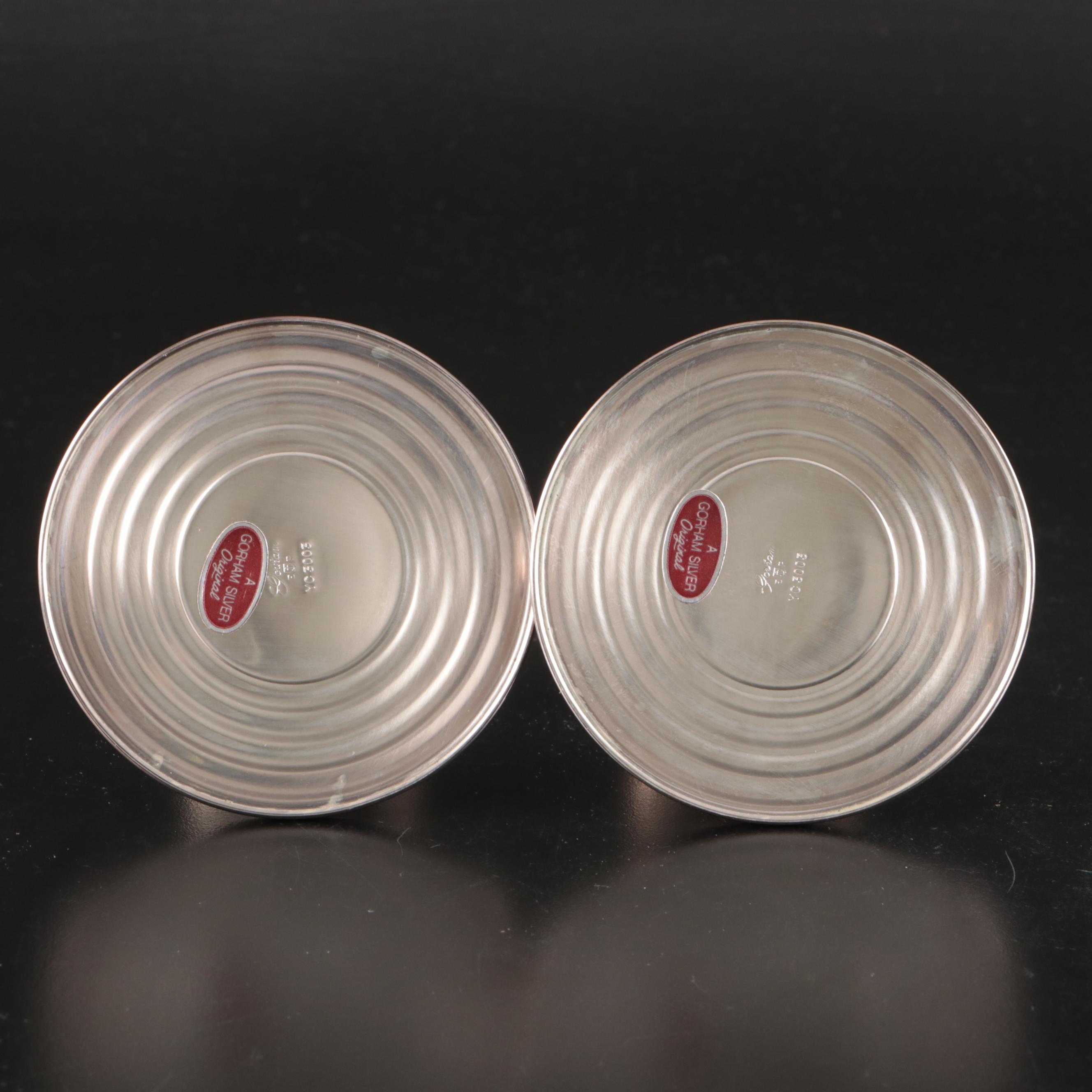 Gorham Silver Plate Candlesticks and Other Serving Pieces