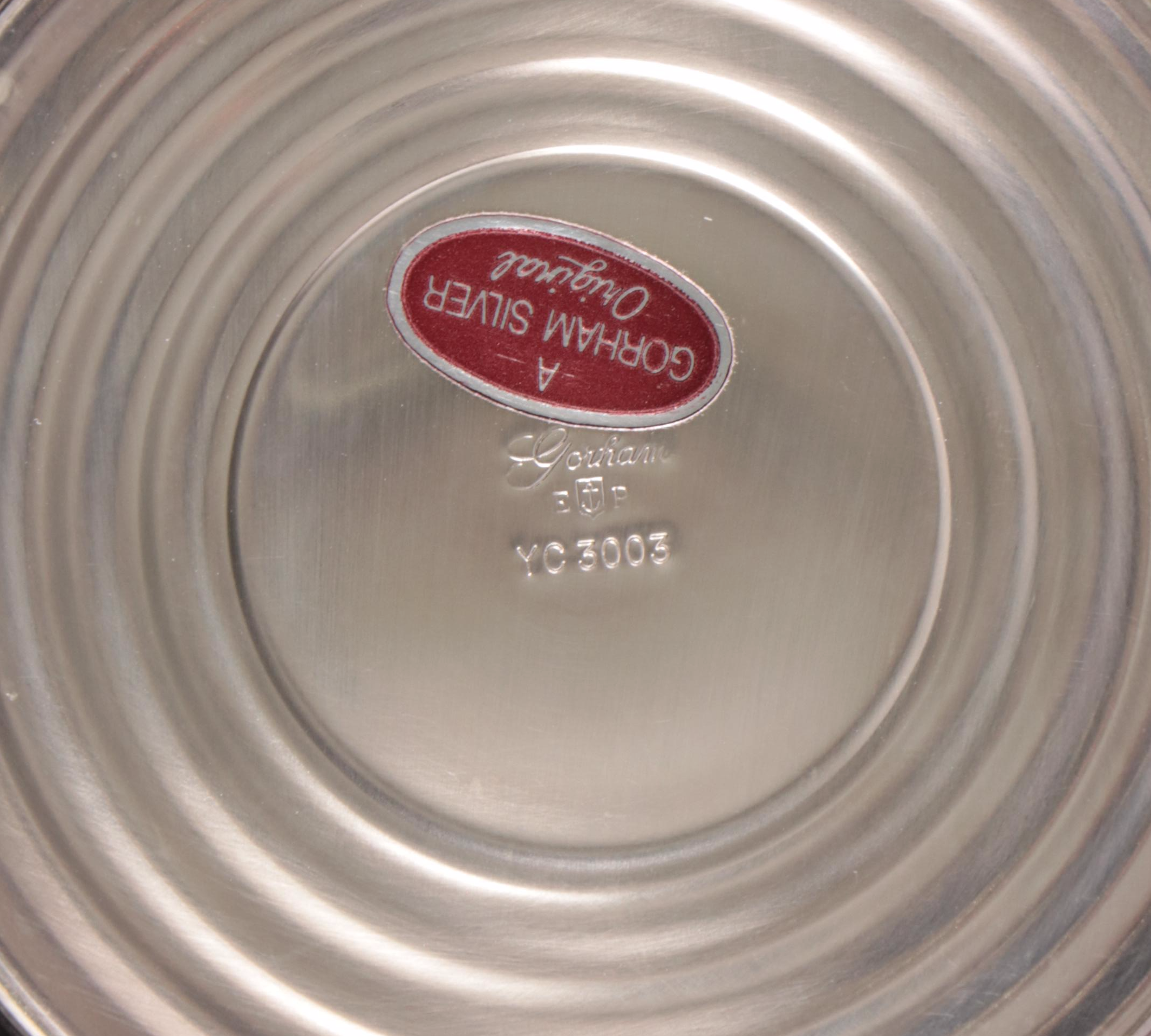 Gorham Silver Plate Candlesticks and Other Serving Pieces