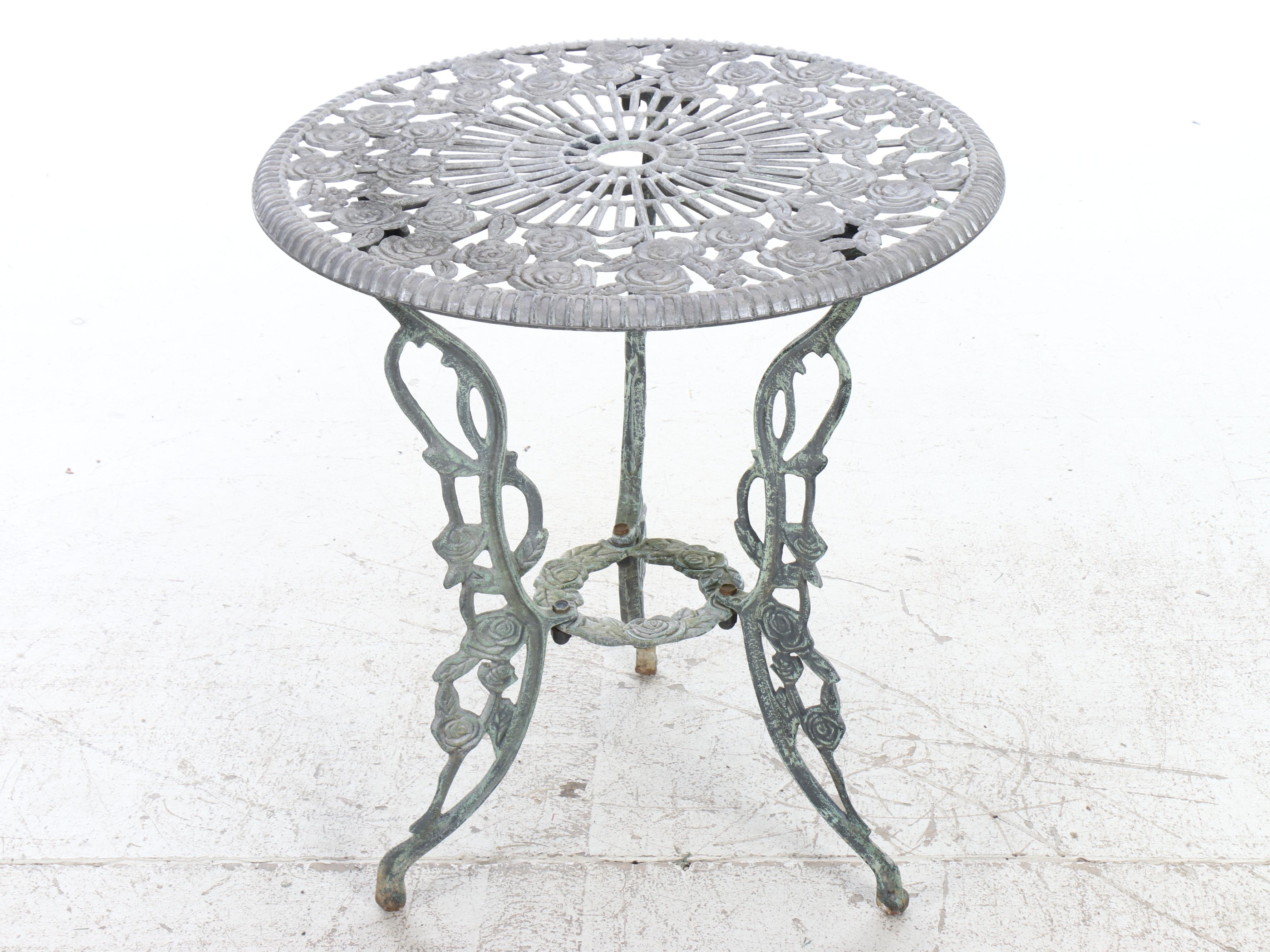 Cast Aluminum Patio Bistro Set