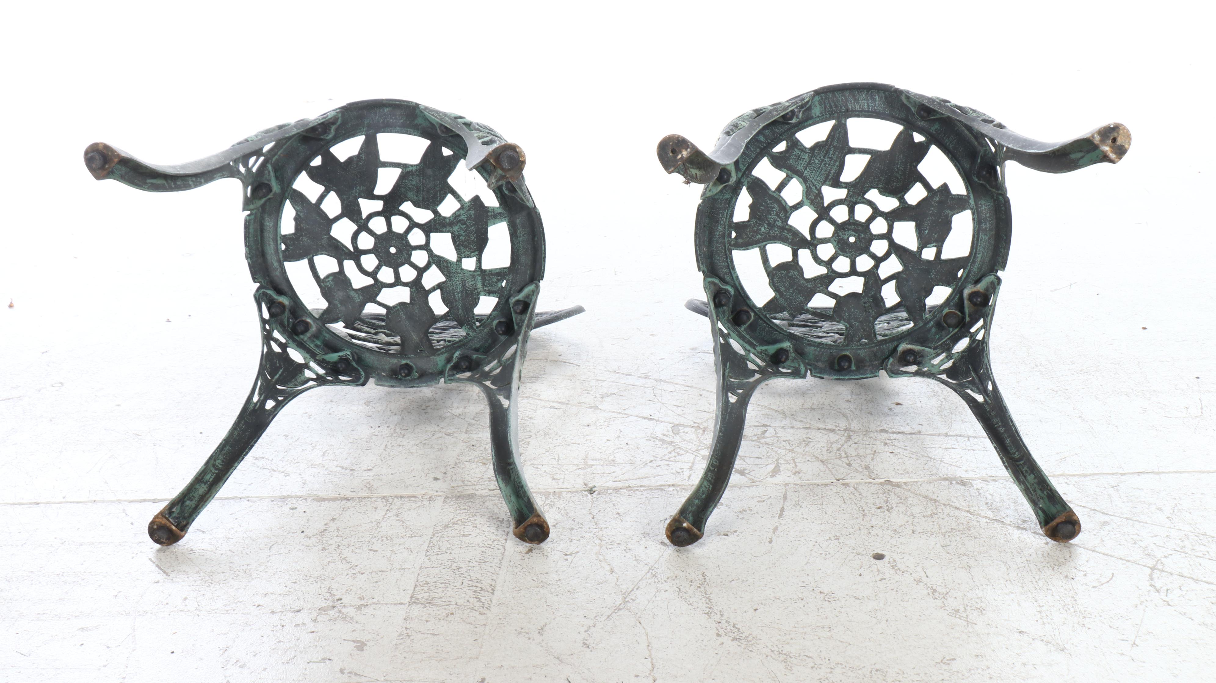 Cast Aluminum Patio Bistro Set