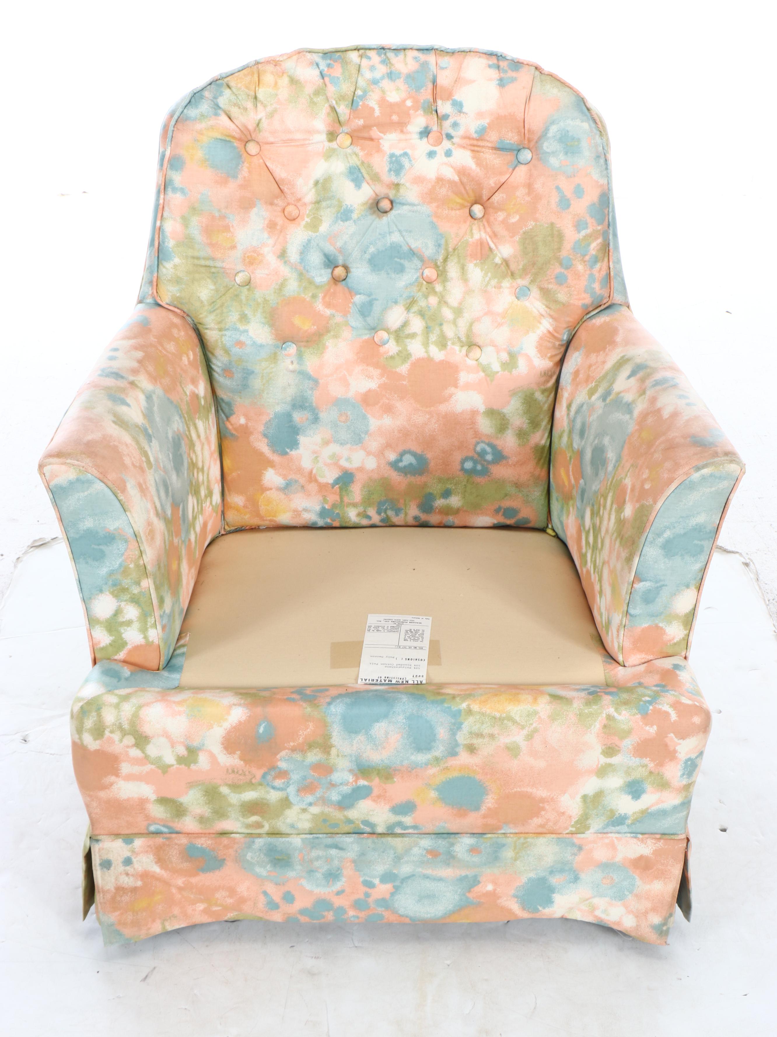Walker Furniture Co. Upholstered Armchair