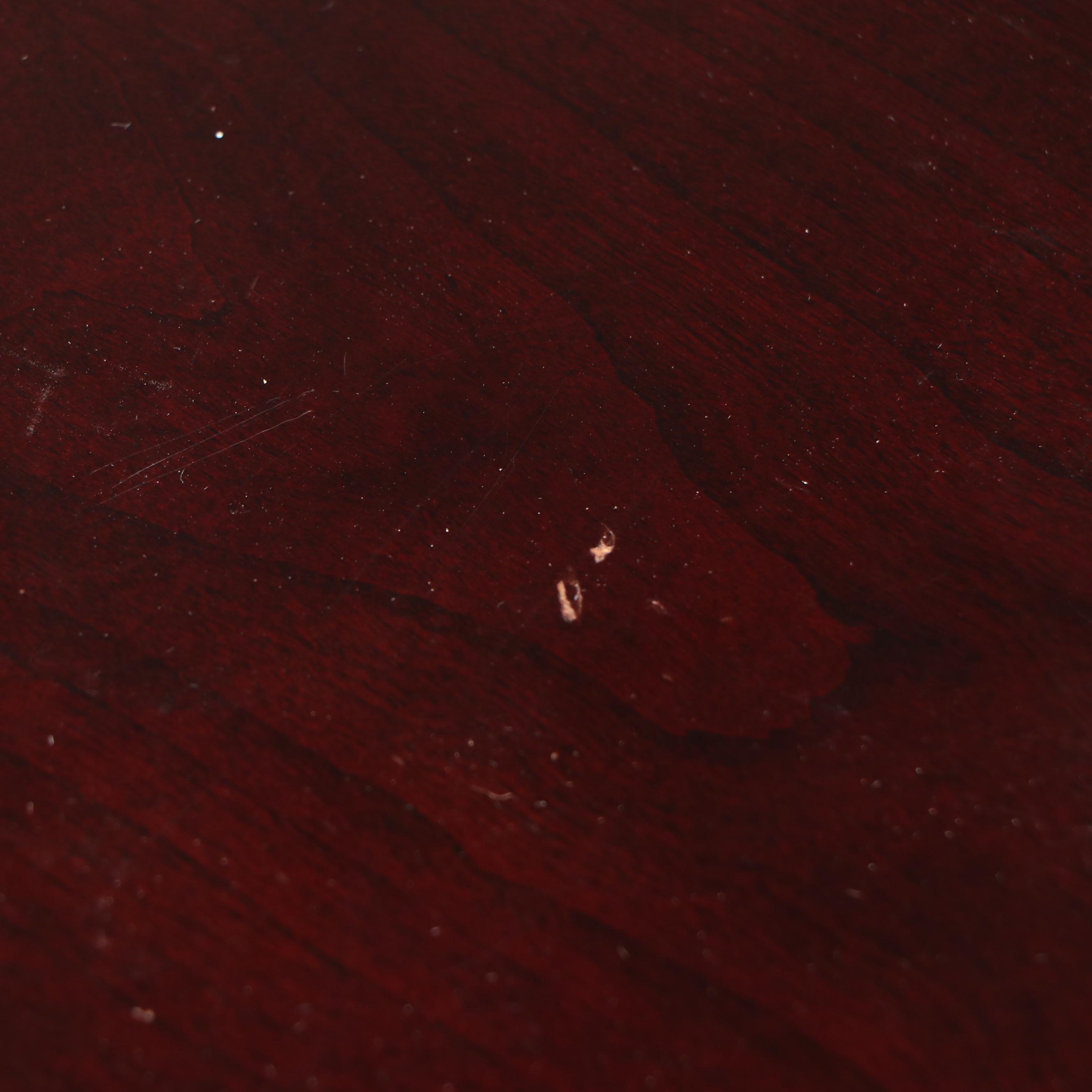 Pair of Bombay Company Mahogany Side Tables, 2006