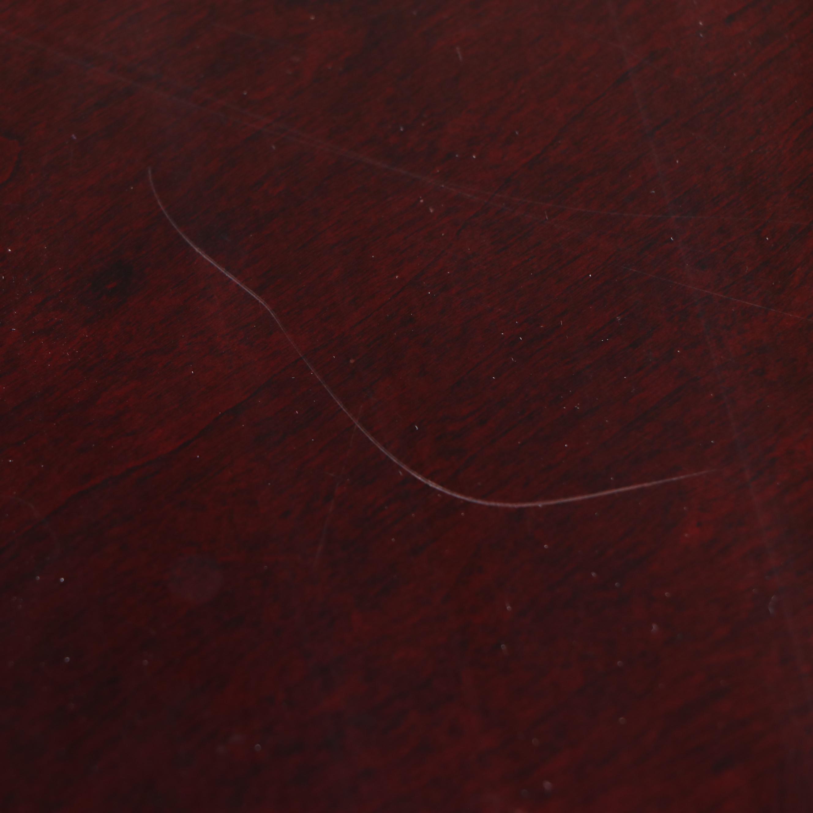 Pair of Bombay Company Mahogany Side Tables, 2006