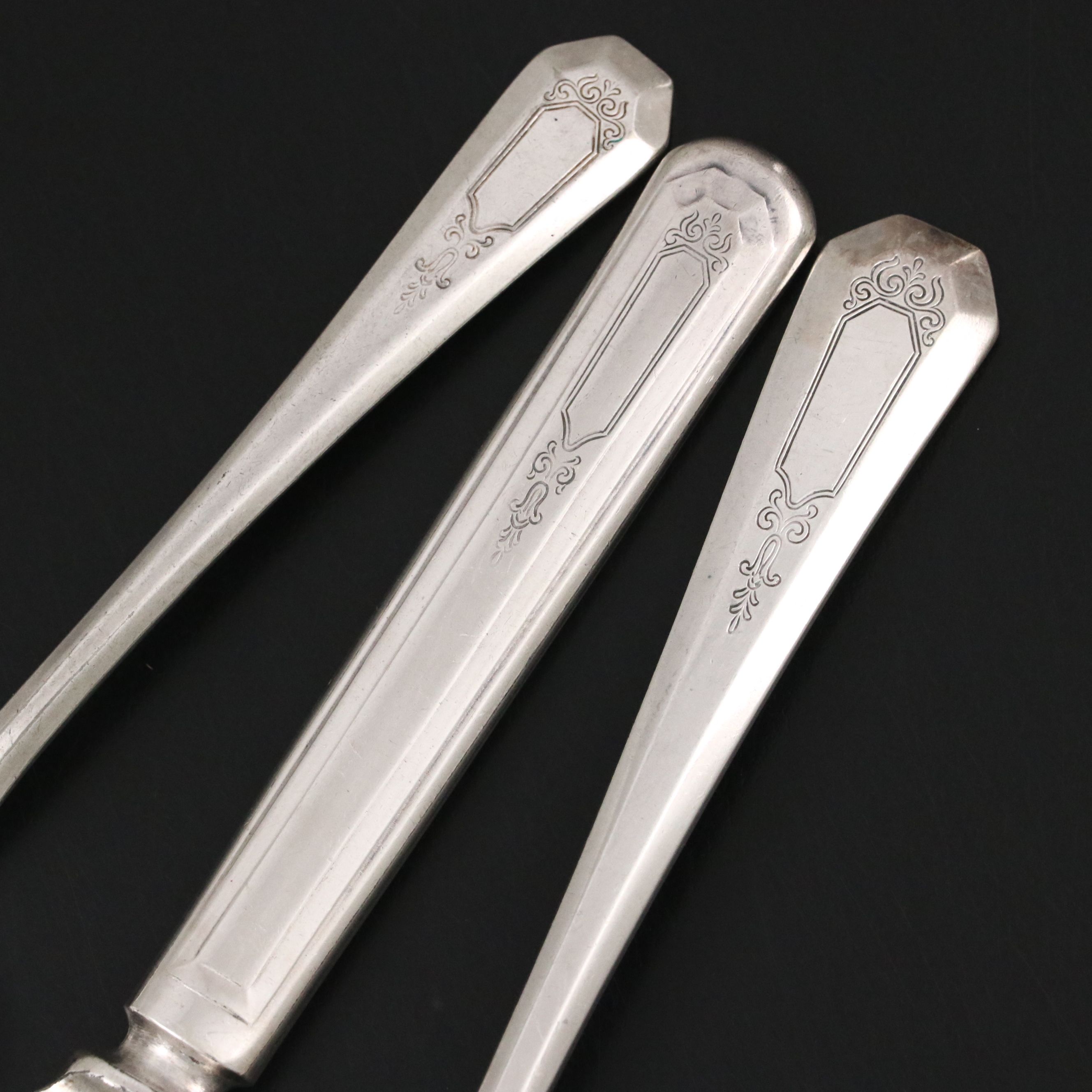 Wm. Rogers & Son "La France" Silver Plate Flatware, 1920