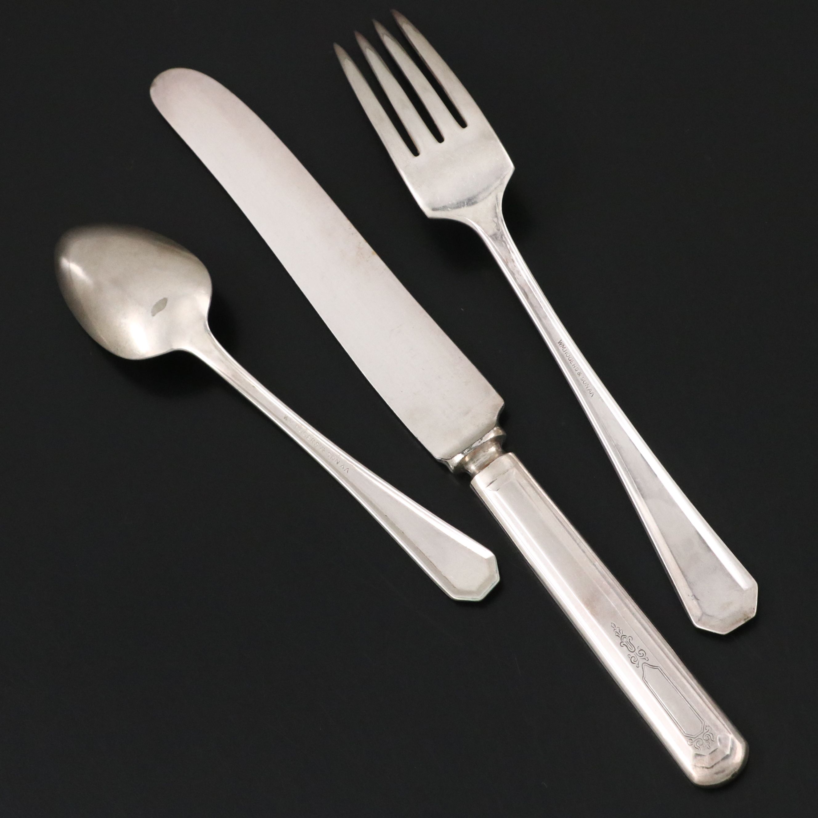 Wm. Rogers & Son "La France" Silver Plate Flatware, 1920