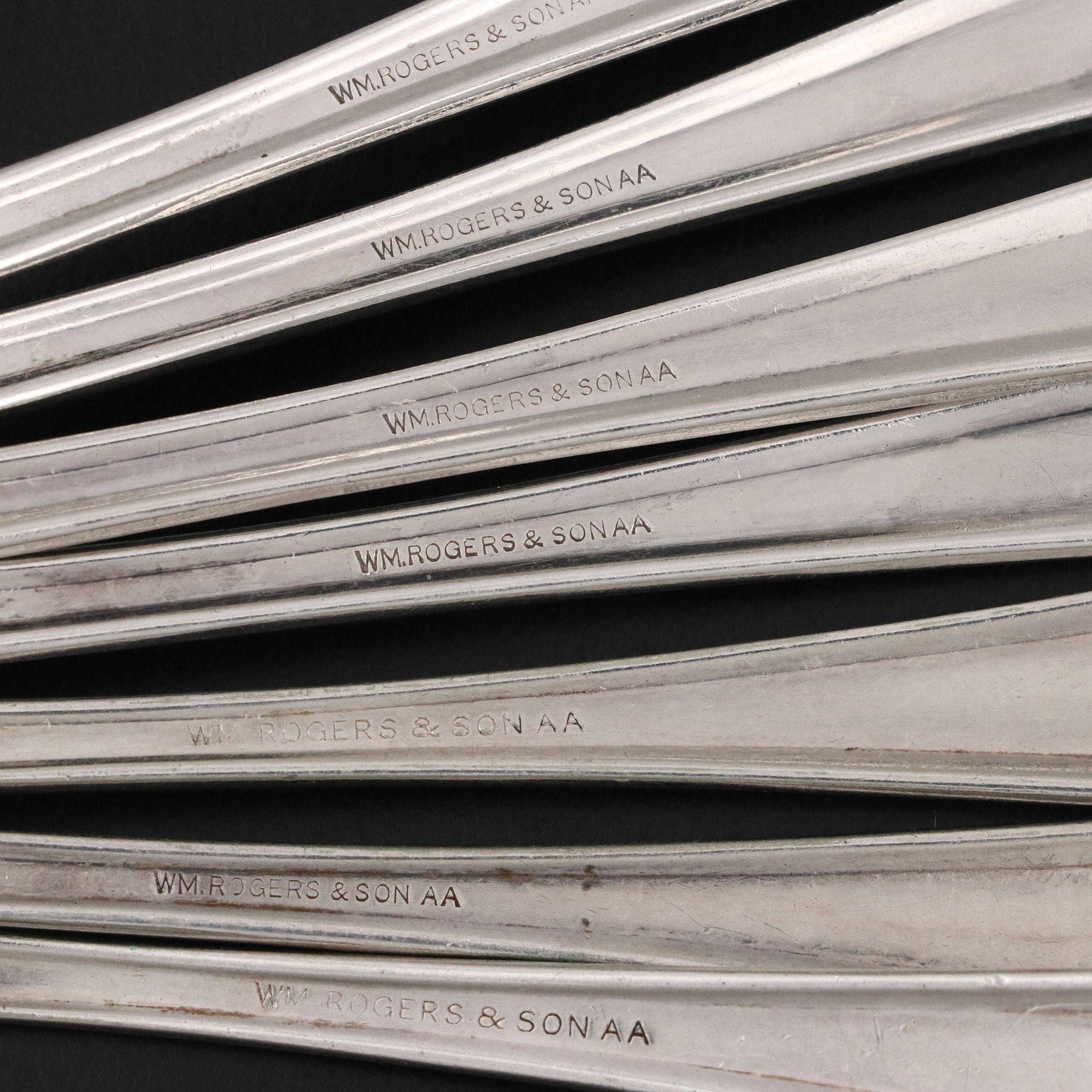 Wm. Rogers & Son "La France" Silver Plate Flatware, 1920