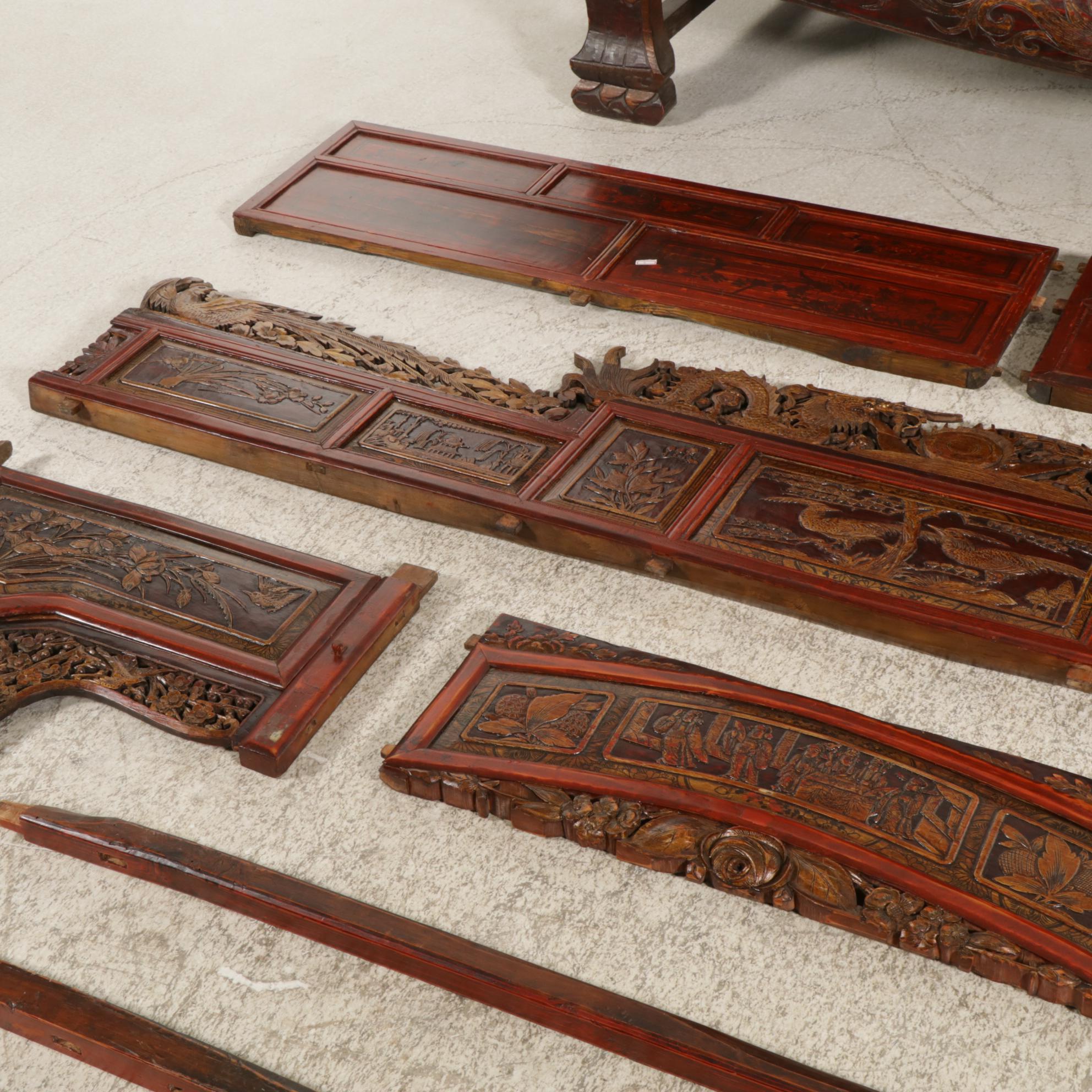 Chinese Wedding Bed, Early 20th Century