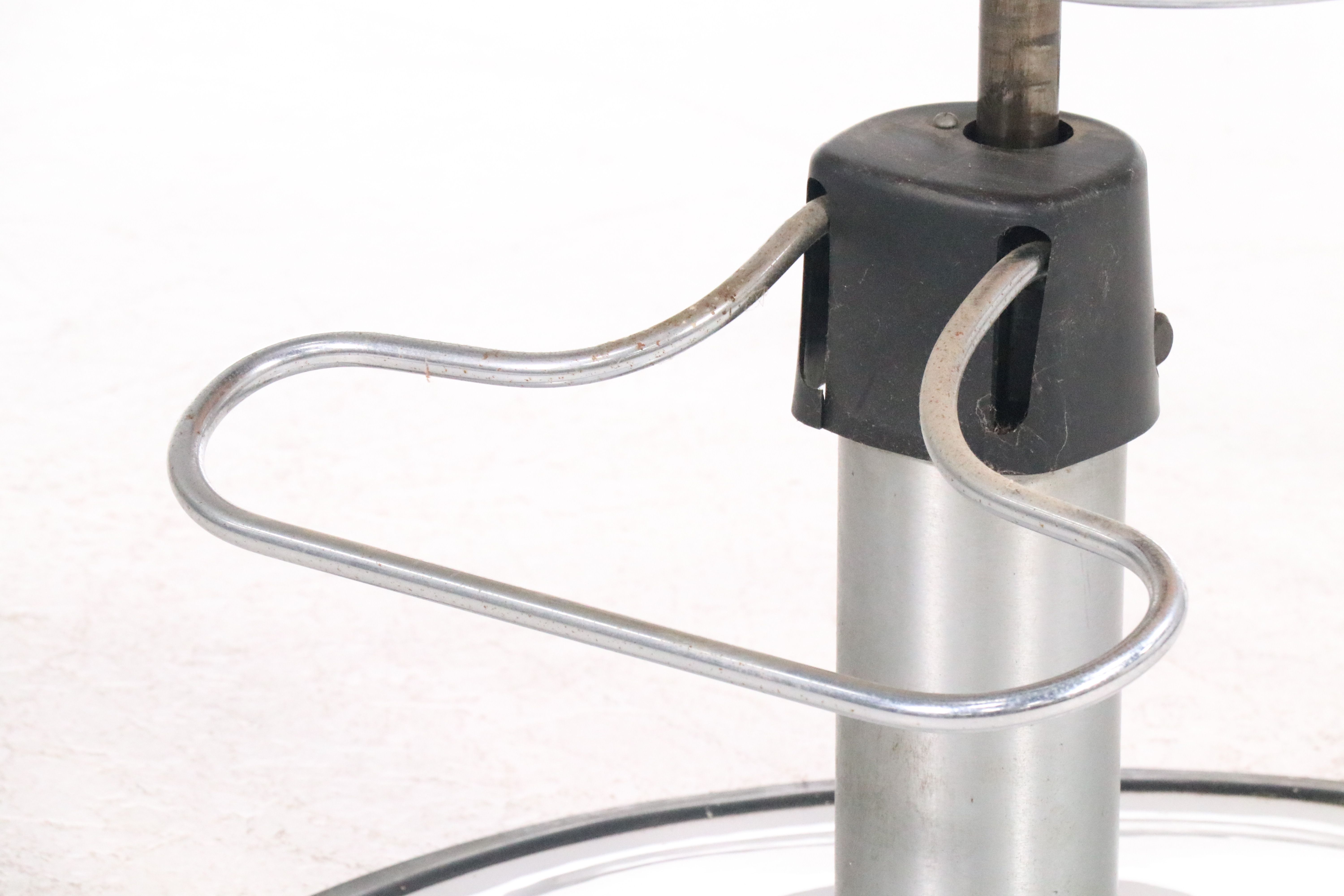 Belvedere Company Faux Leather Upholstered Hydraulic Barber's Chair, Late 20th C