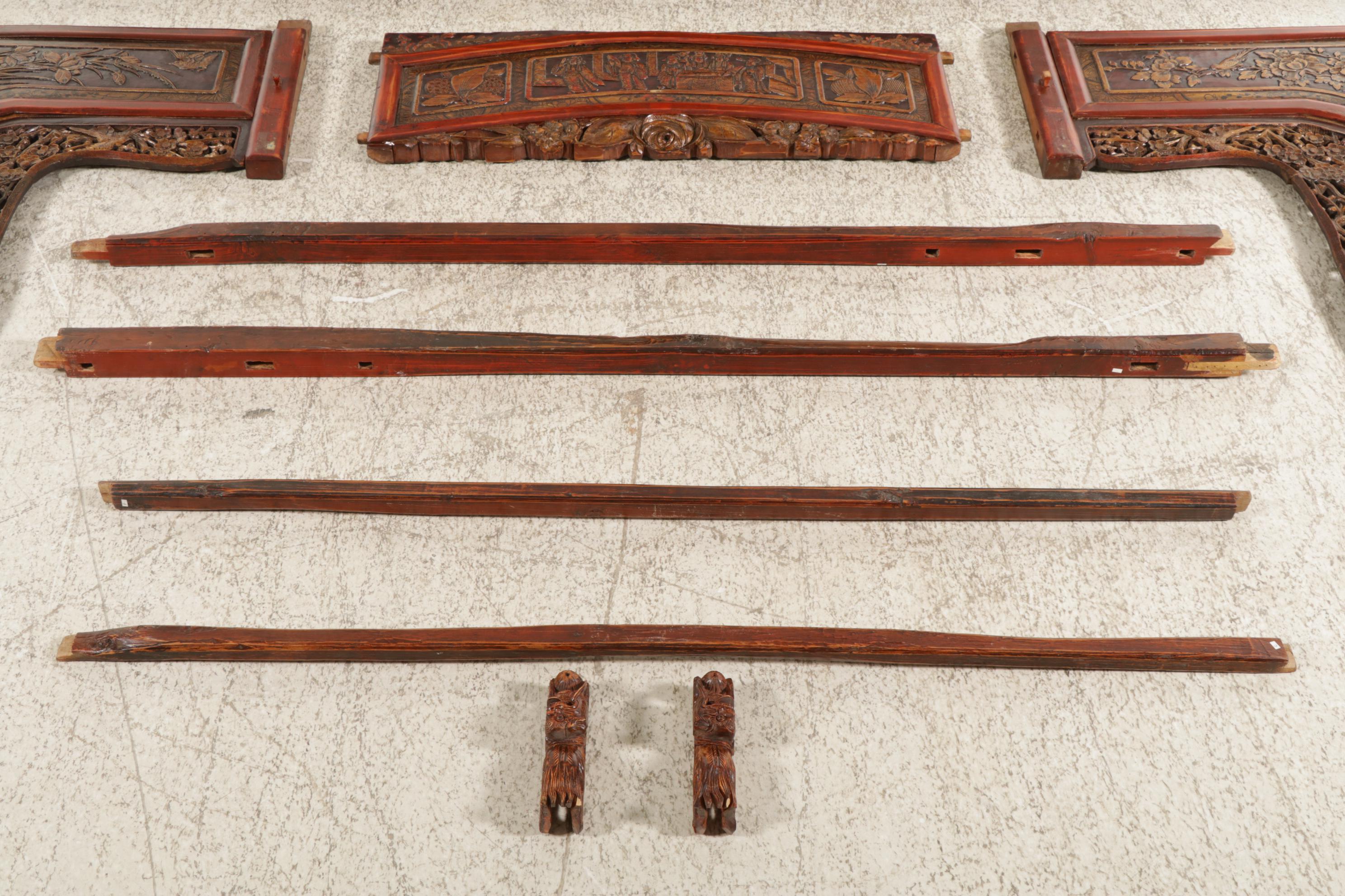 Chinese Wedding Bed, Early 20th Century