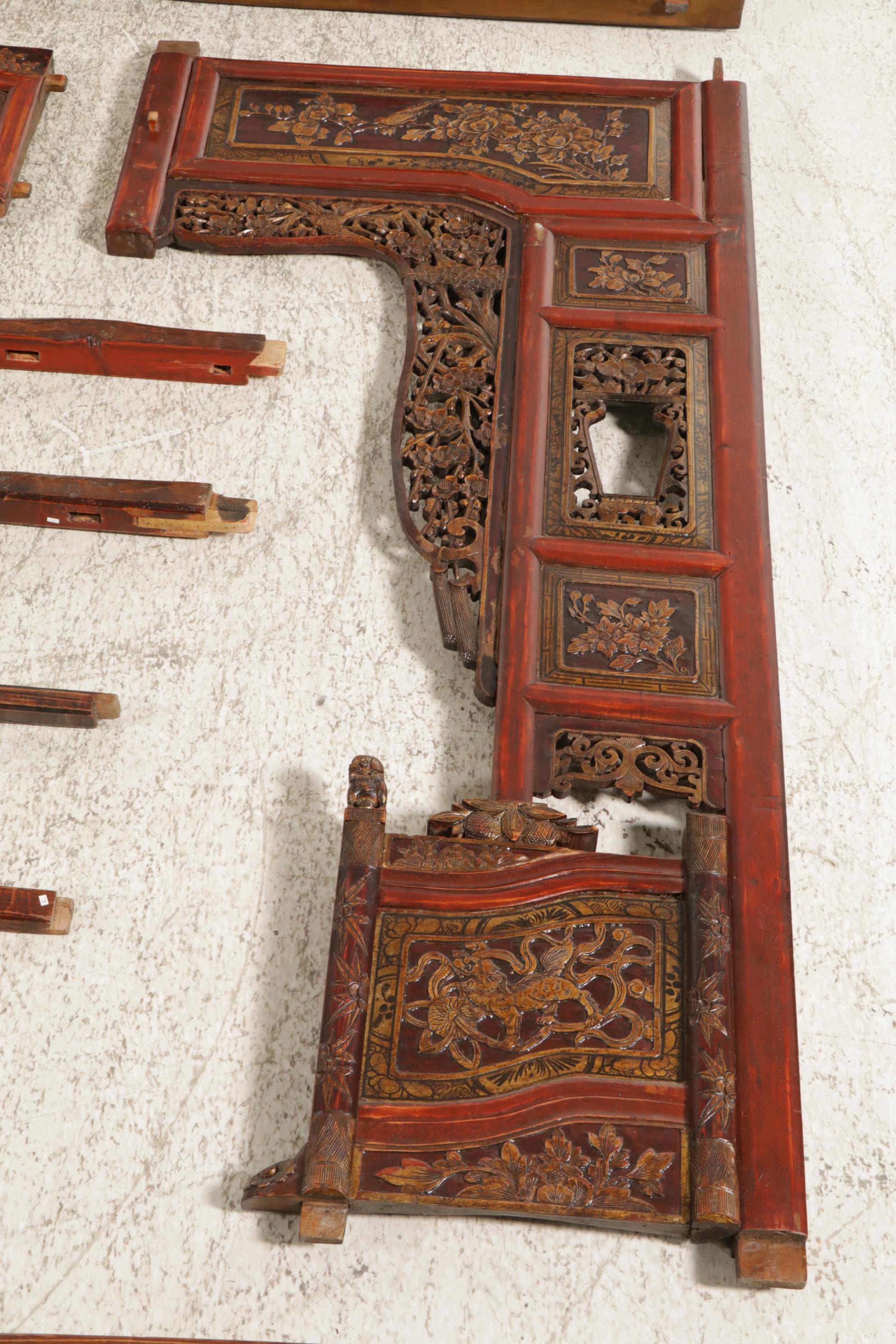 Chinese Wedding Bed, Early 20th Century