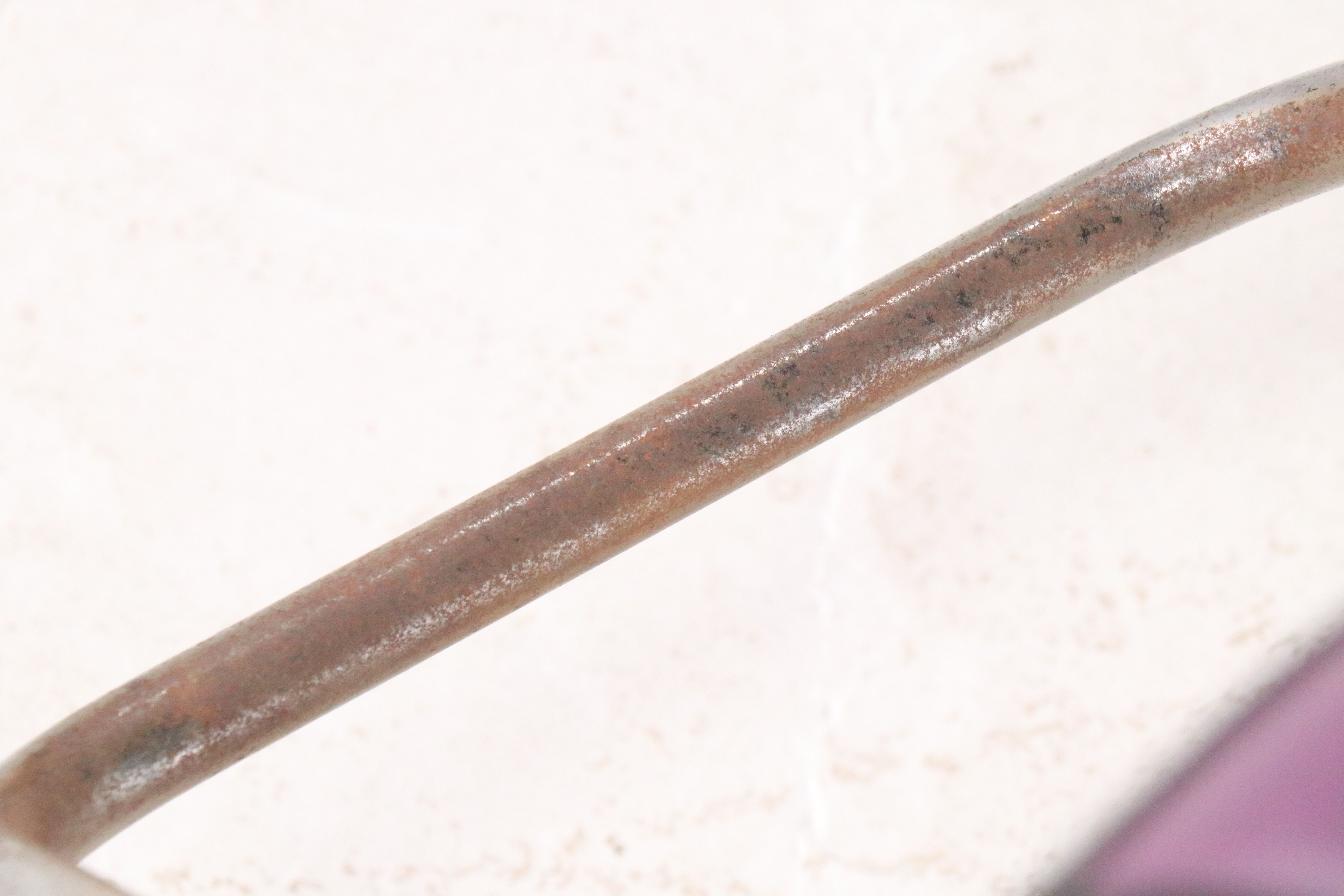 Belvedere Company Faux Leather Upholstered Hydraulic Barber's Chair, Late 20th C