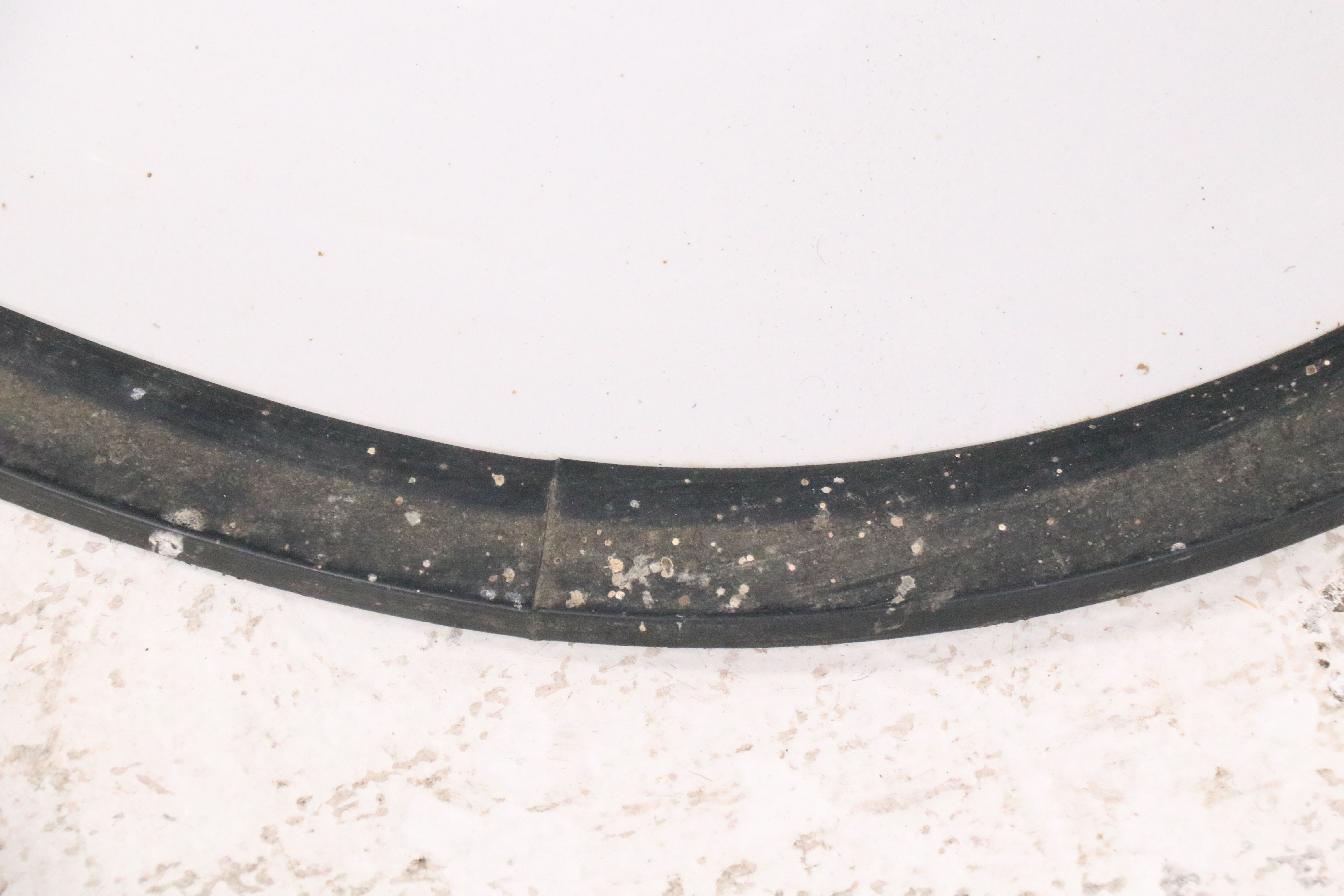 Belvedere Company Faux Leather Upholstered Hydraulic Barber's Chair, Late 20th C