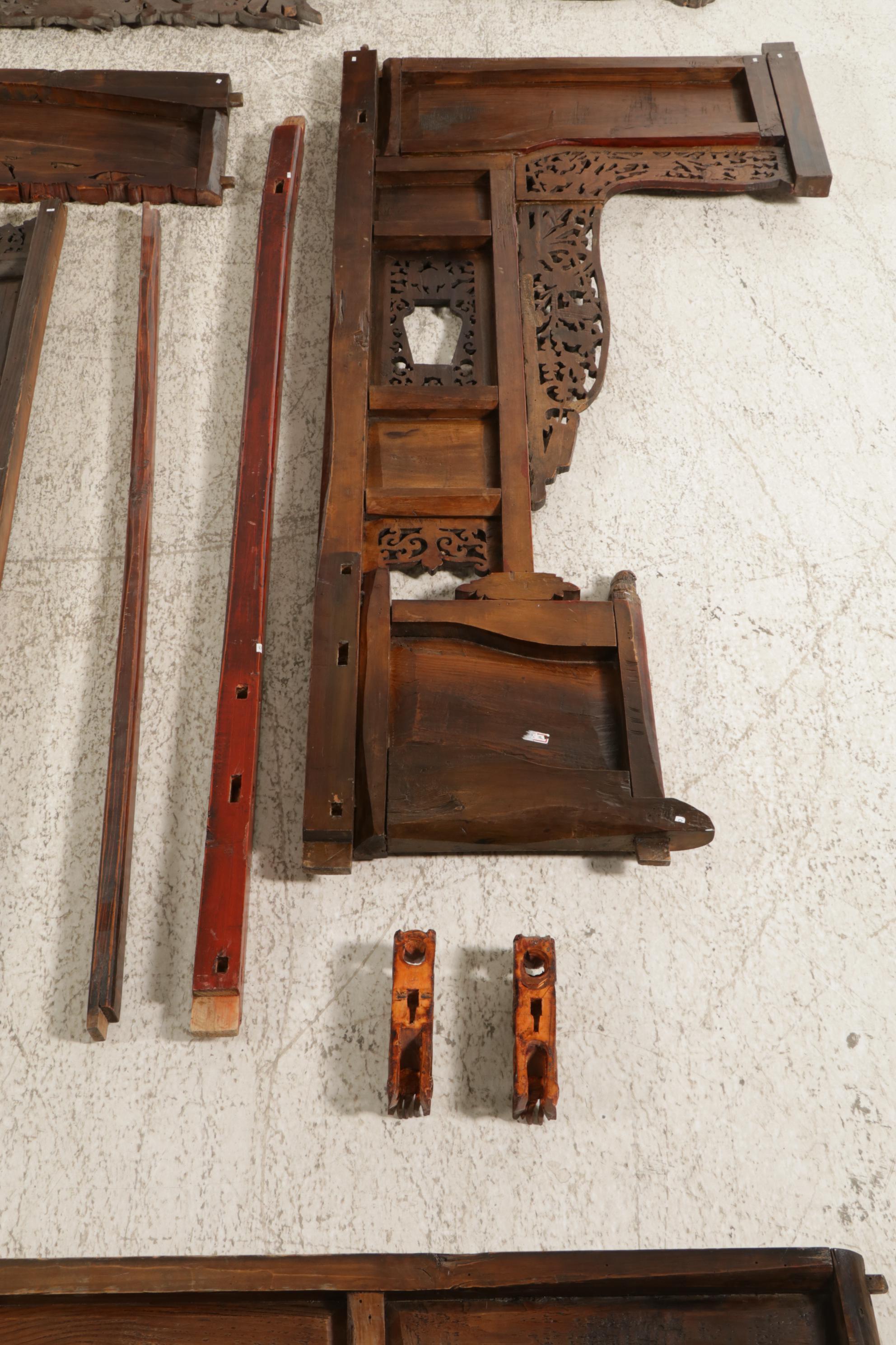 Chinese Wedding Bed, Early 20th Century