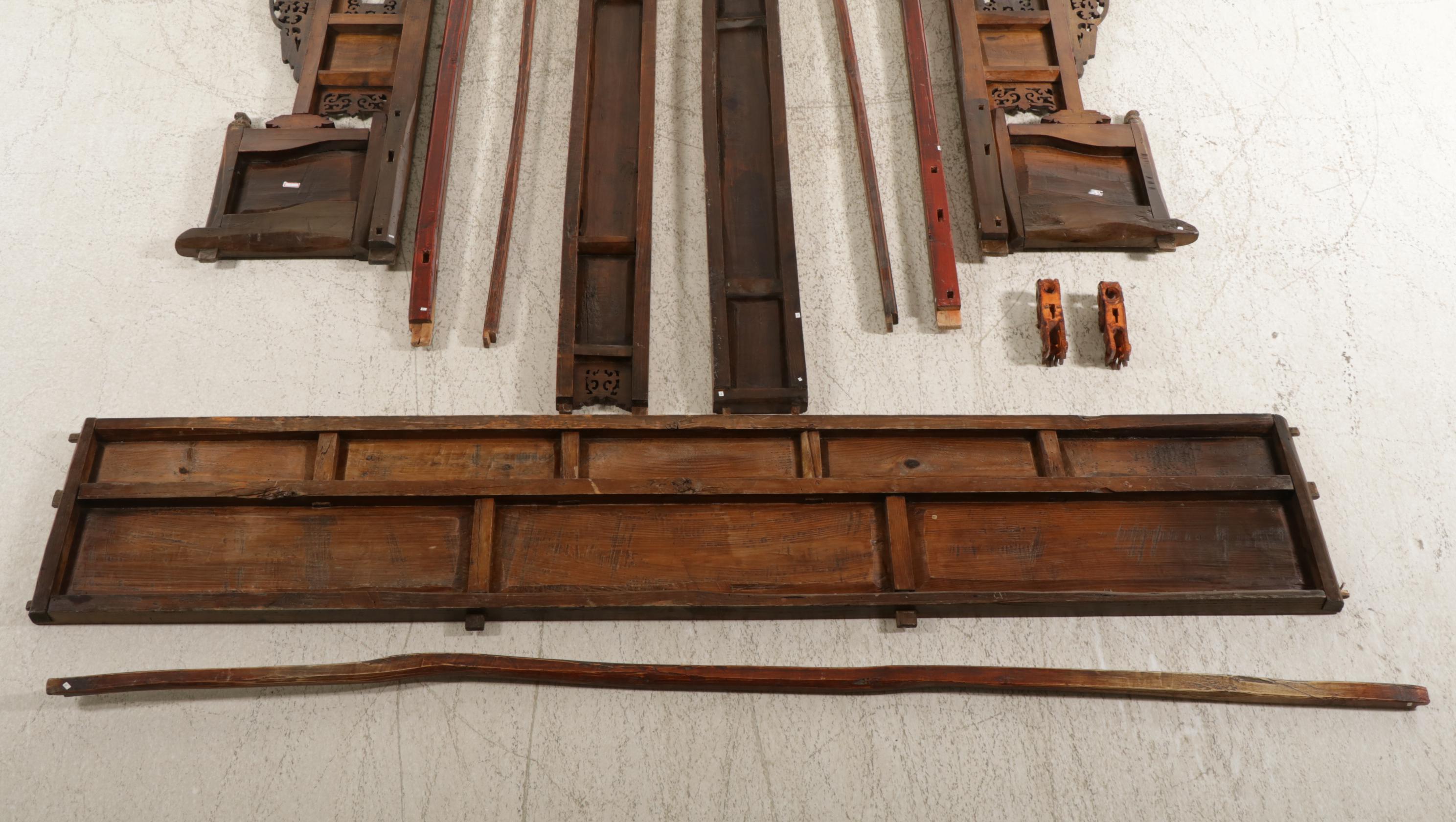 Chinese Wedding Bed, Early 20th Century