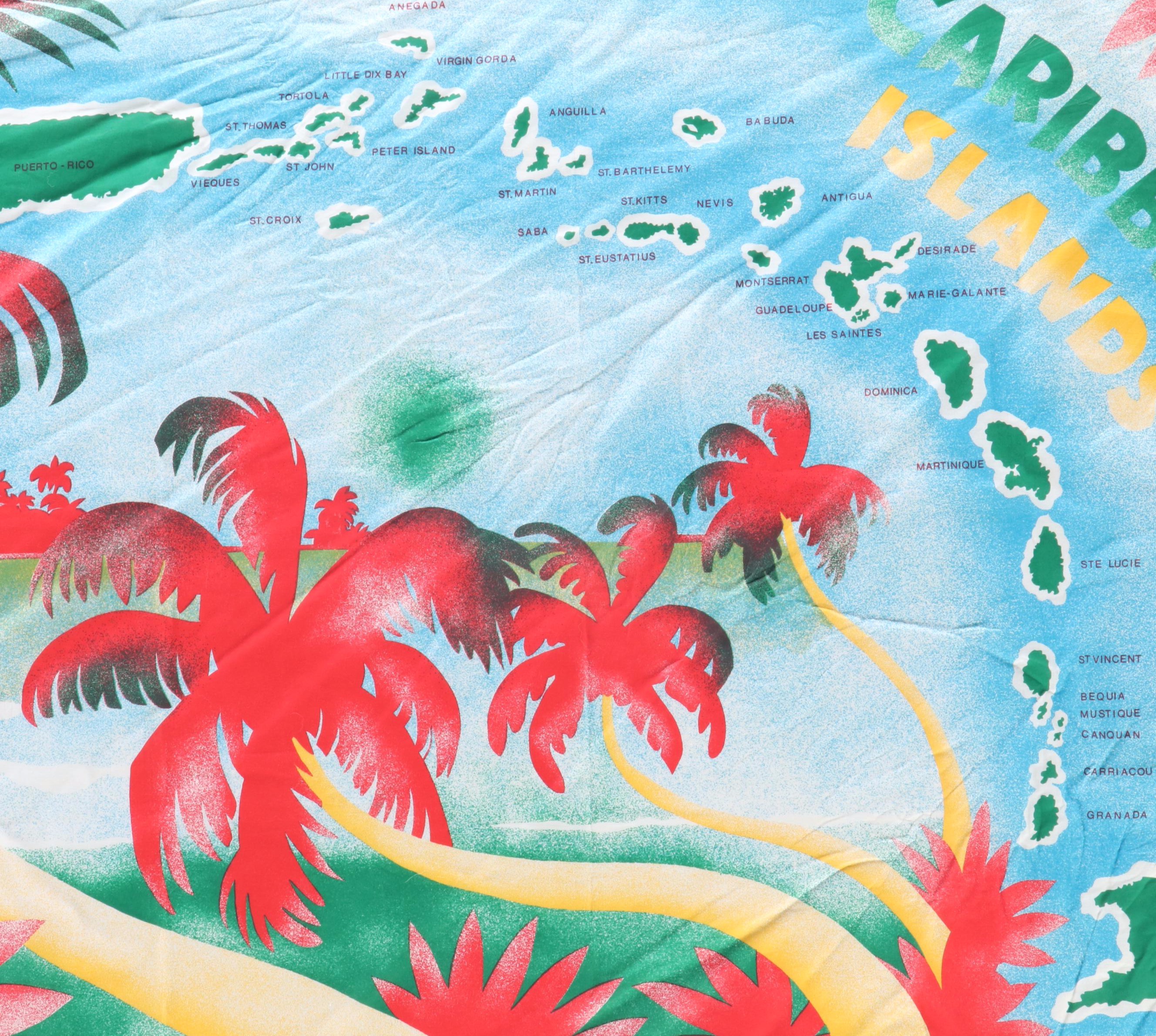 Jacques Rollet Caribbean Cotton Print Decorative Textile