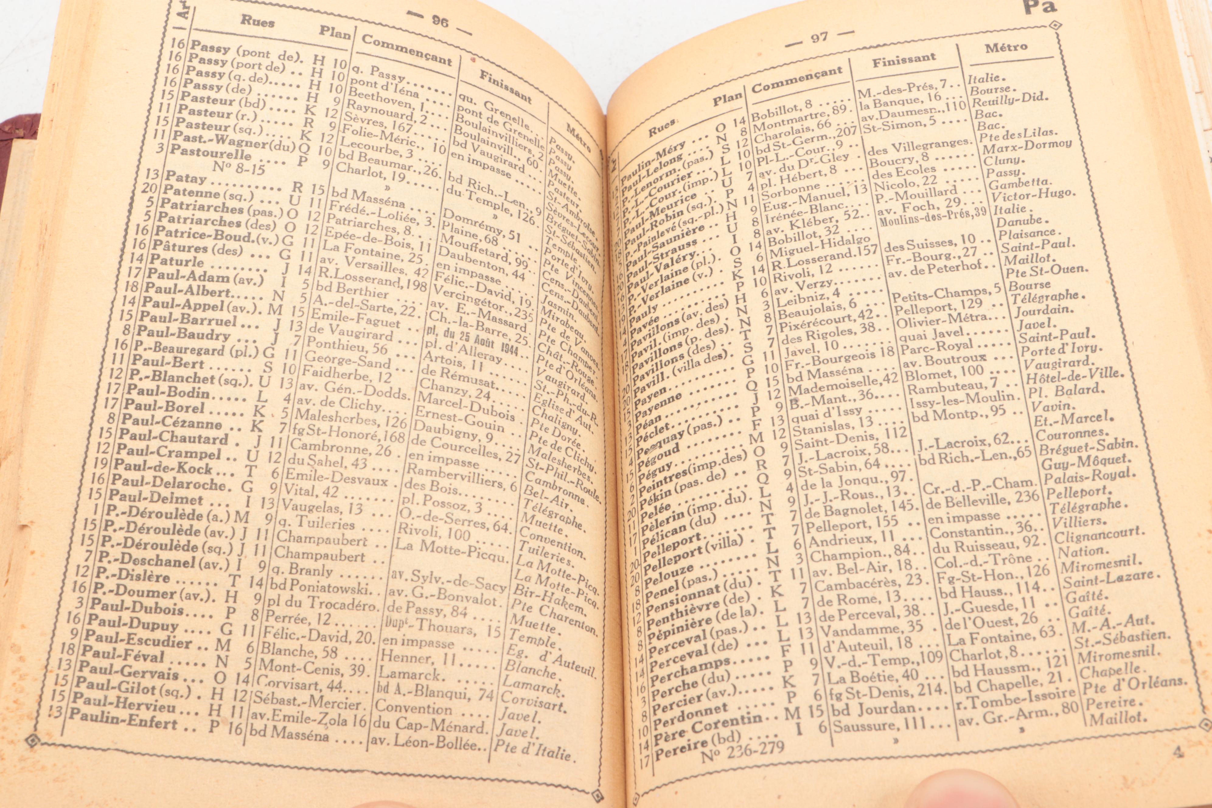 "A Guide to the Louvre" and Other Antique French Travel Guide Books