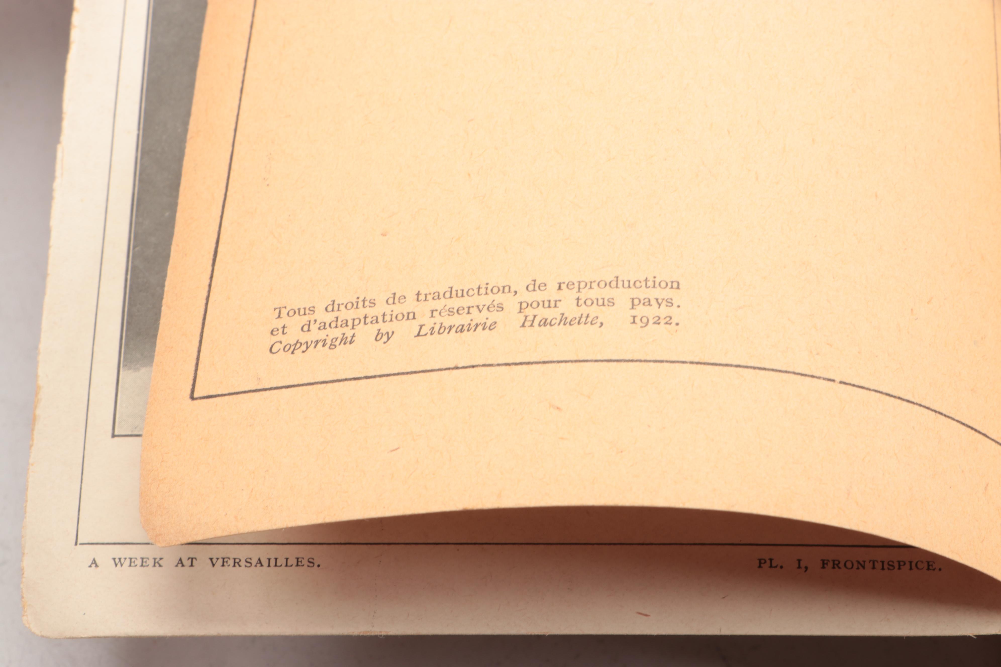 "A Guide to the Louvre" and Other Antique French Travel Guide Books