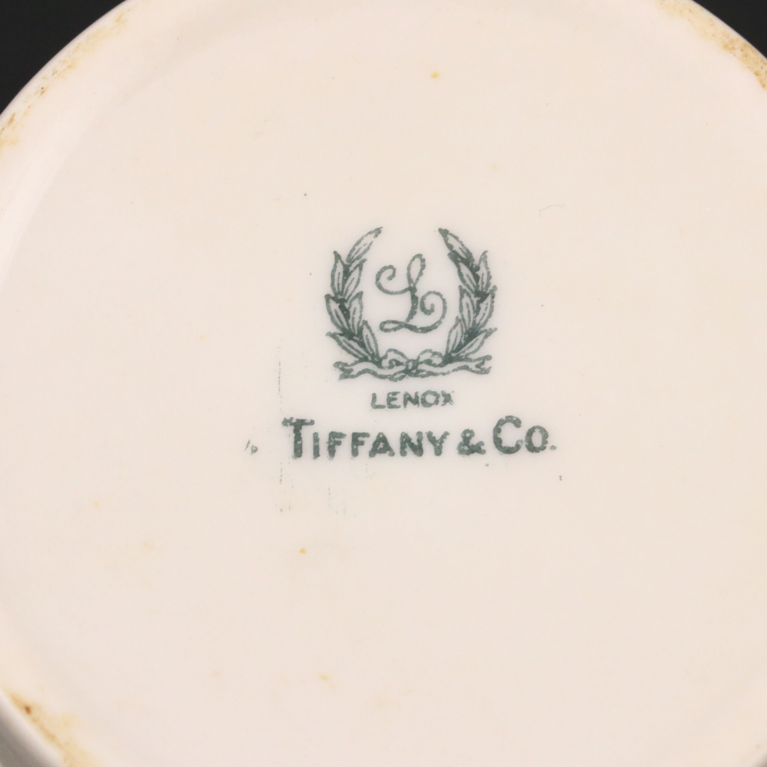 Tiffany & Co. Sterling Silver Ramekin Holder with Lenox Porcelain Ramekin