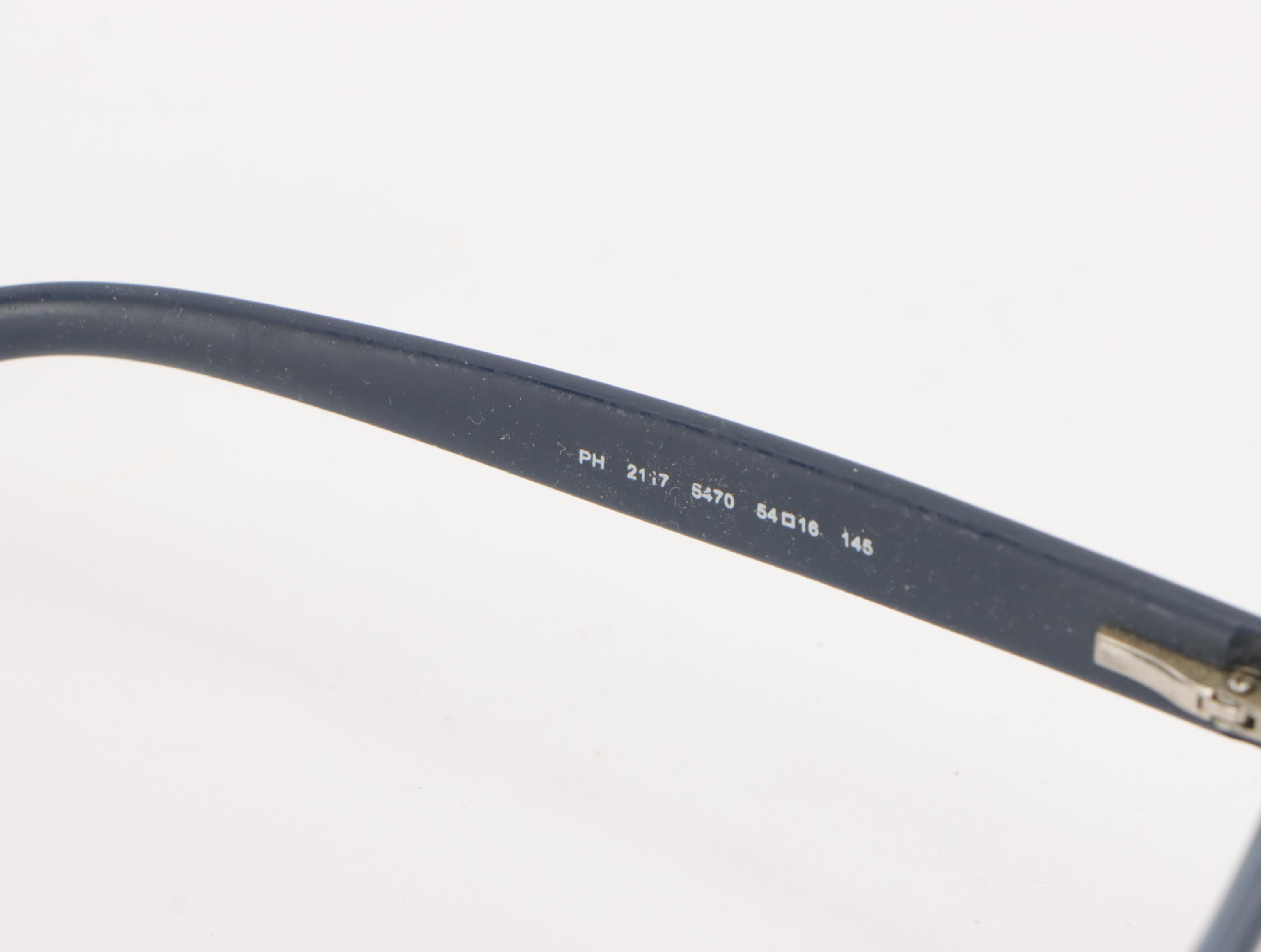 Ray-Ban Rectangular and Ralph Lauren Square Prescription Glasses With Cases