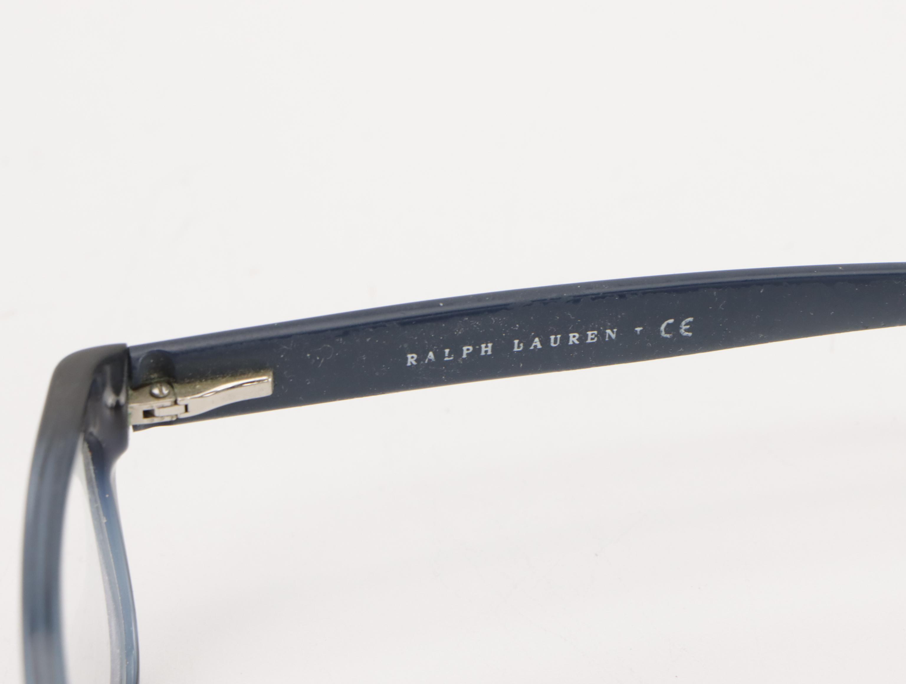 Ray-Ban Rectangular and Ralph Lauren Square Prescription Glasses With Cases