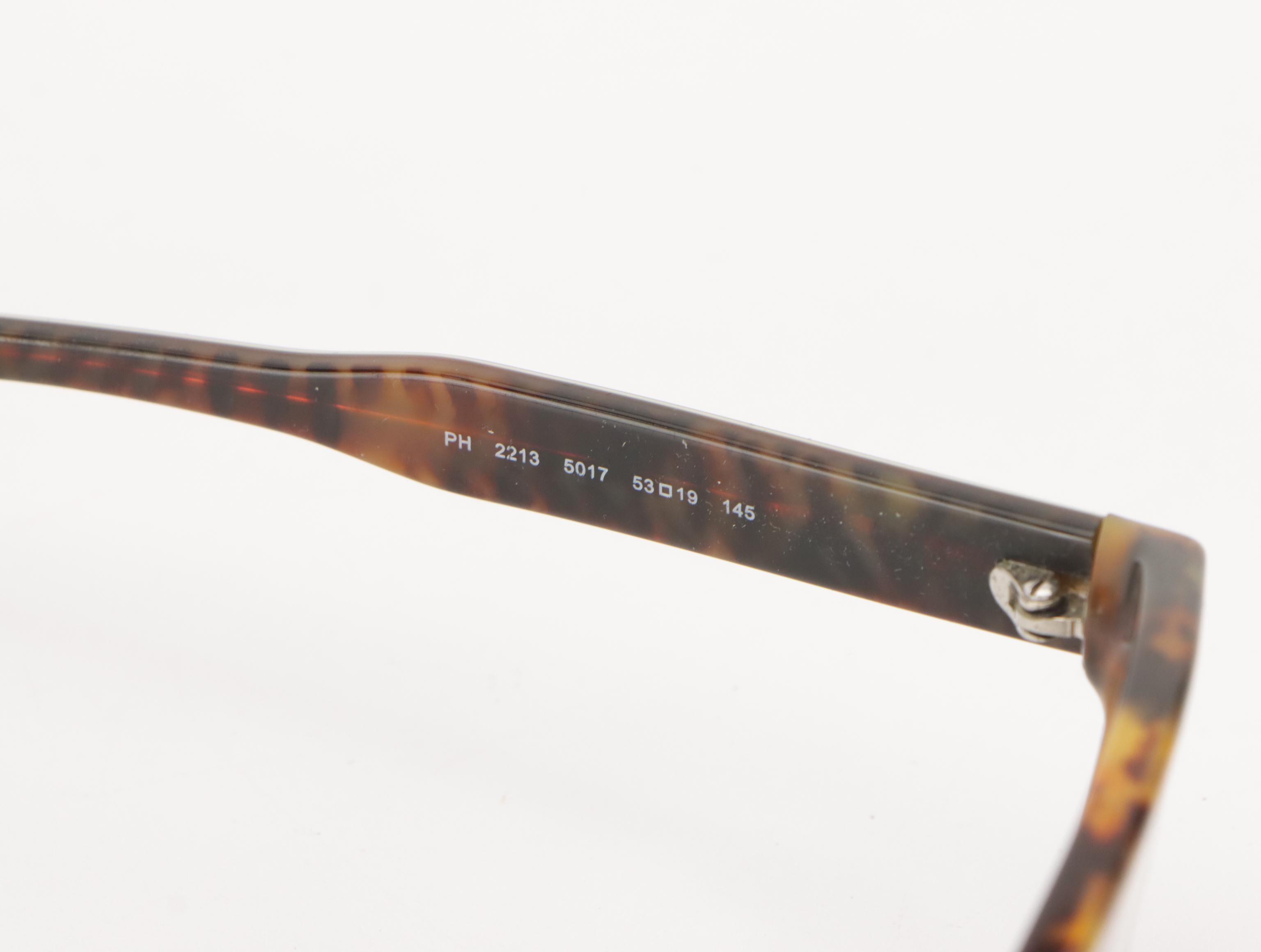 Ray-Ban Rectangular and Ralph Lauren Square Prescription Glasses With Cases