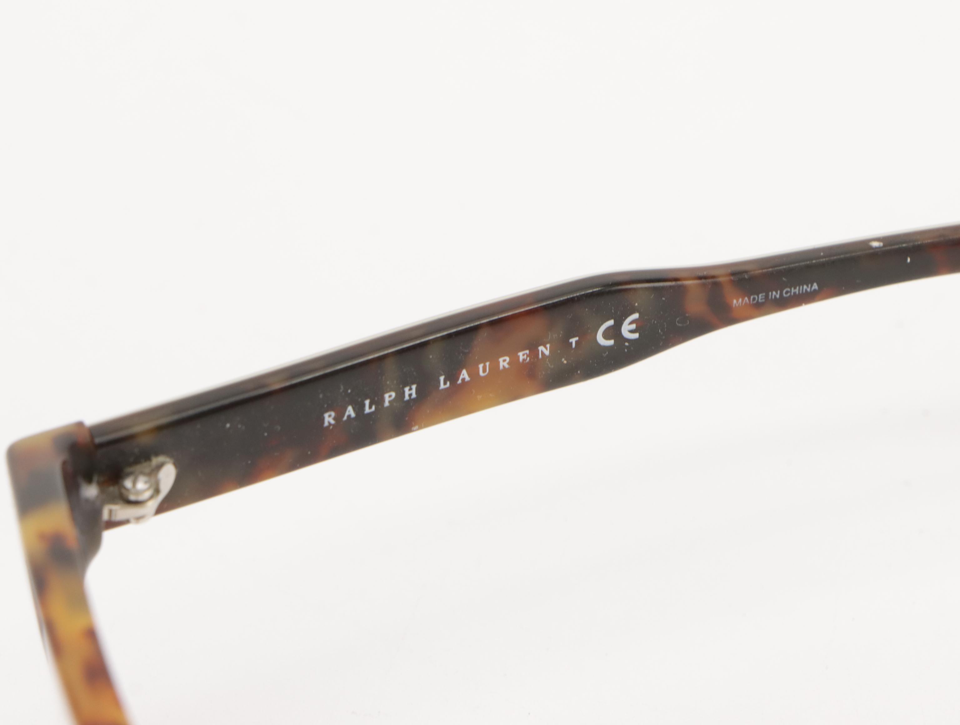 Ray-Ban Rectangular and Ralph Lauren Square Prescription Glasses With Cases