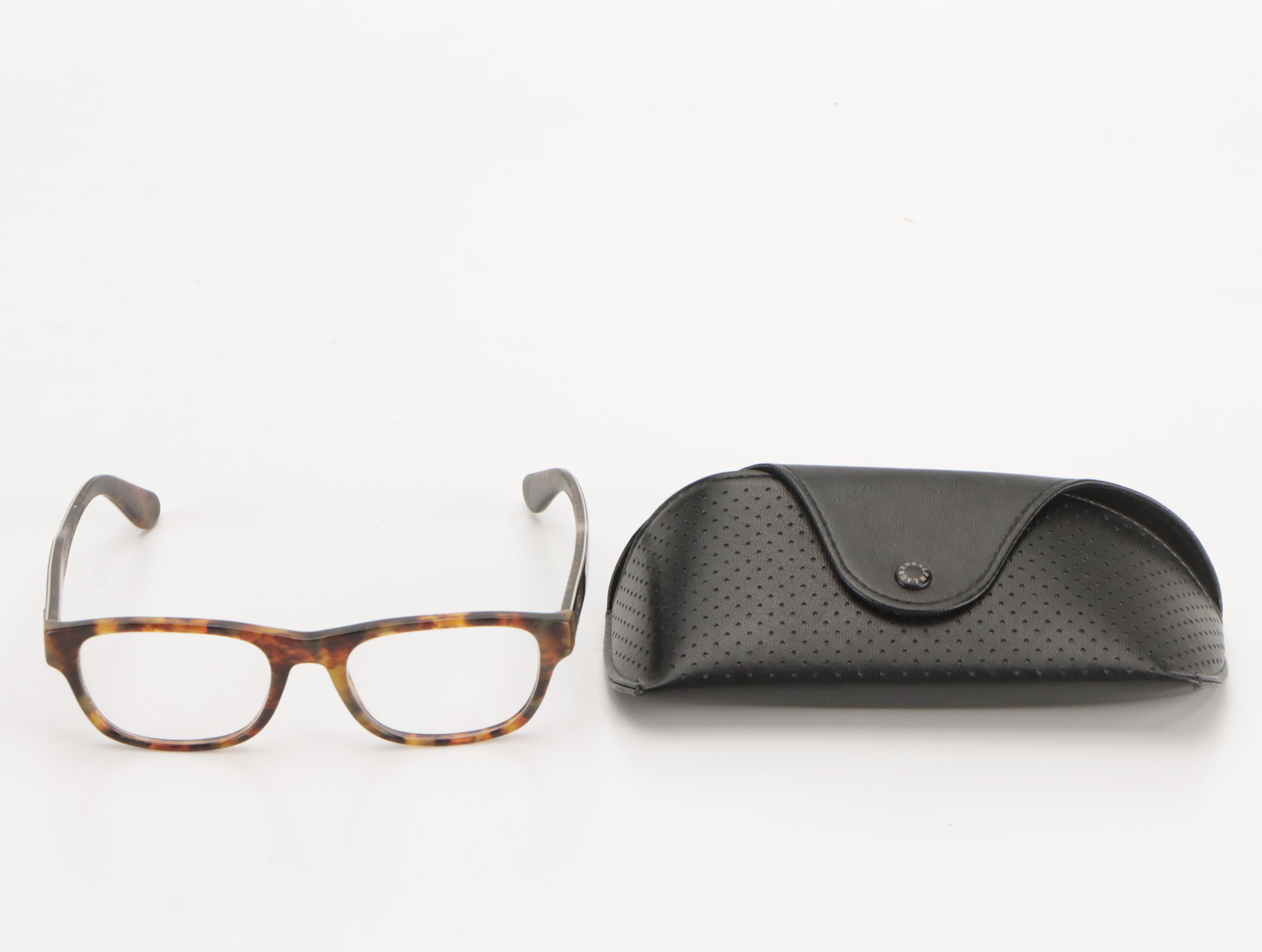 Ray-Ban Rectangular and Ralph Lauren Square Prescription Glasses With Cases