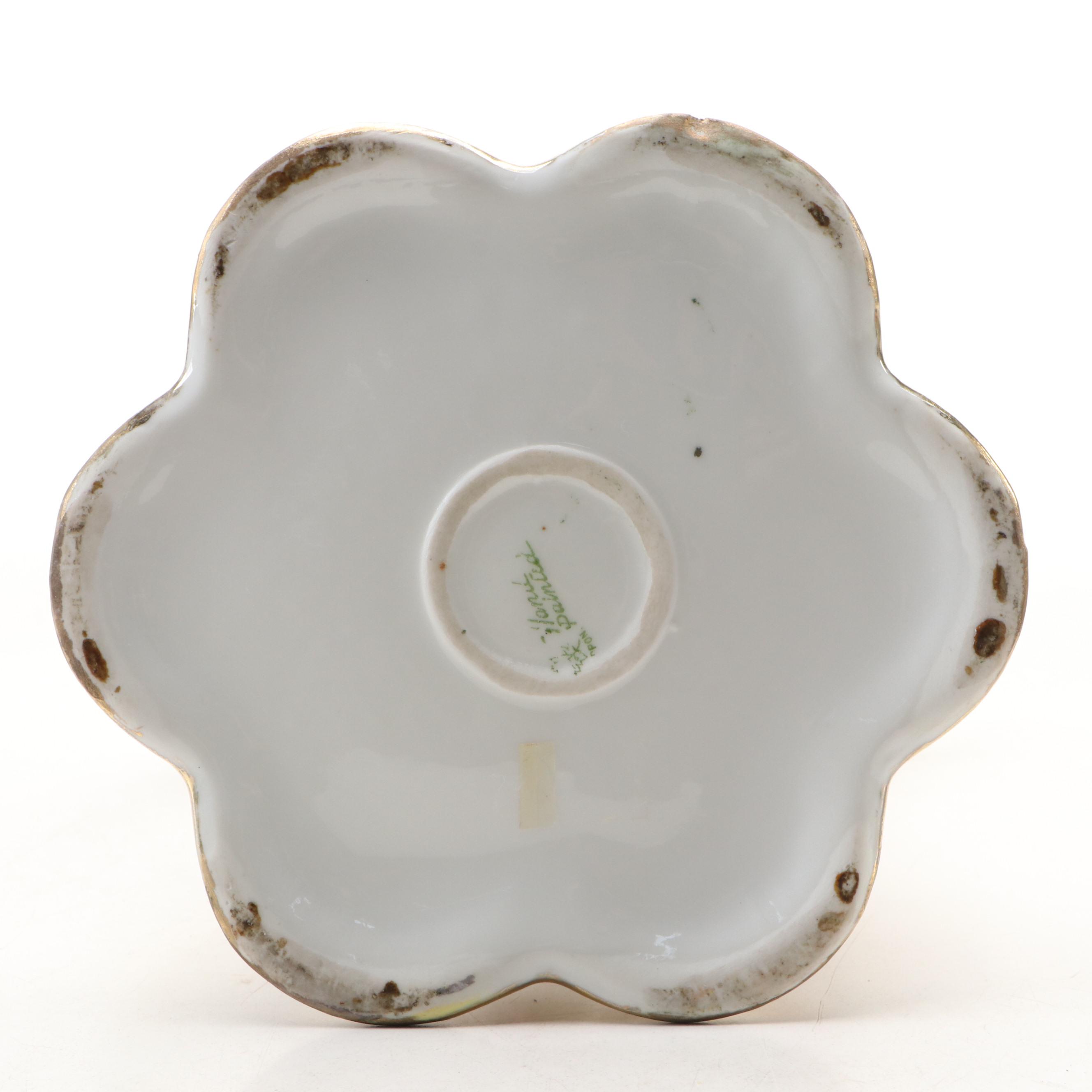 Nippon and Royal Austria Porcelain Teapots with Other Porcelain Teaware