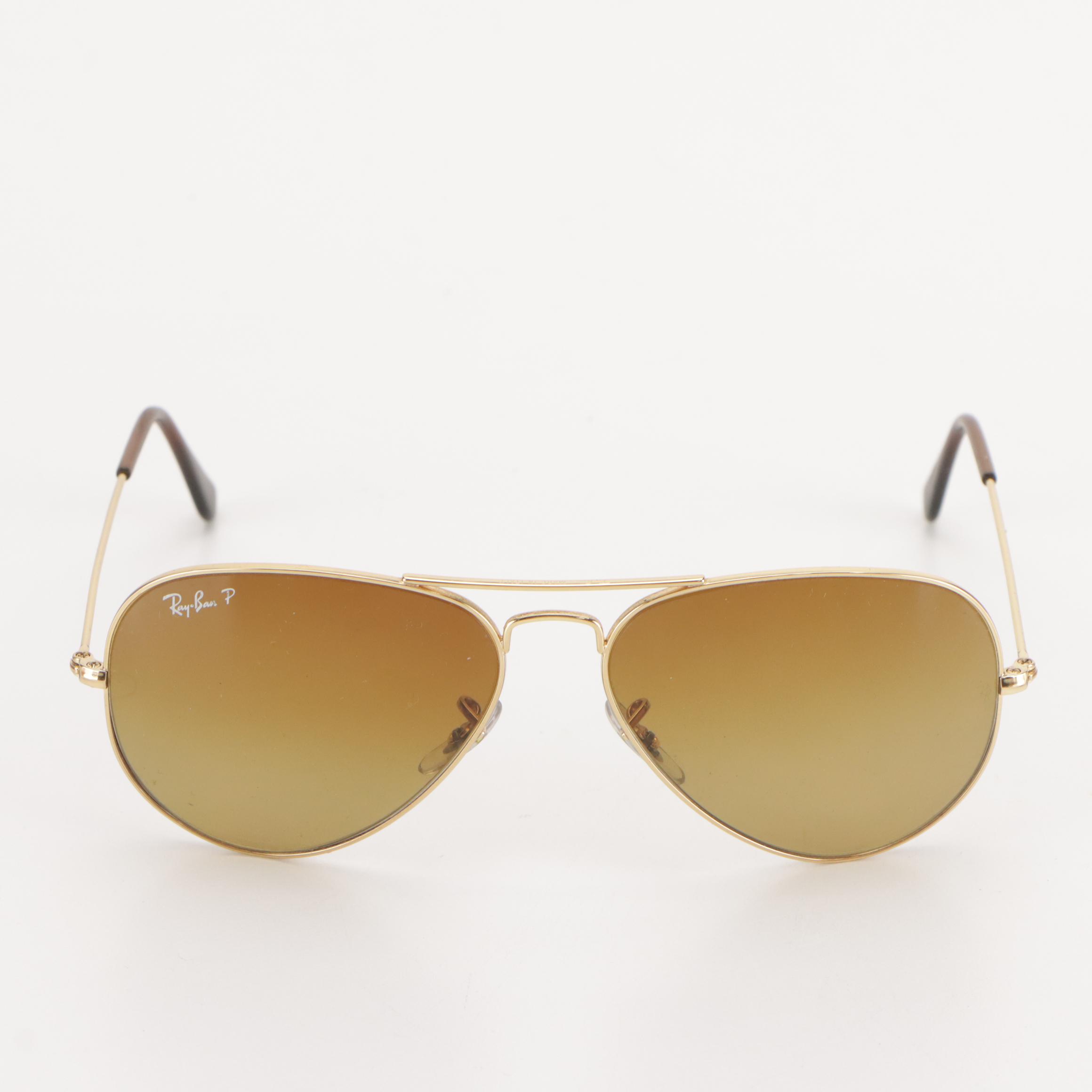 Ray-Ban Aviator and Oakley Square Prescription Sunglasses, With Cases