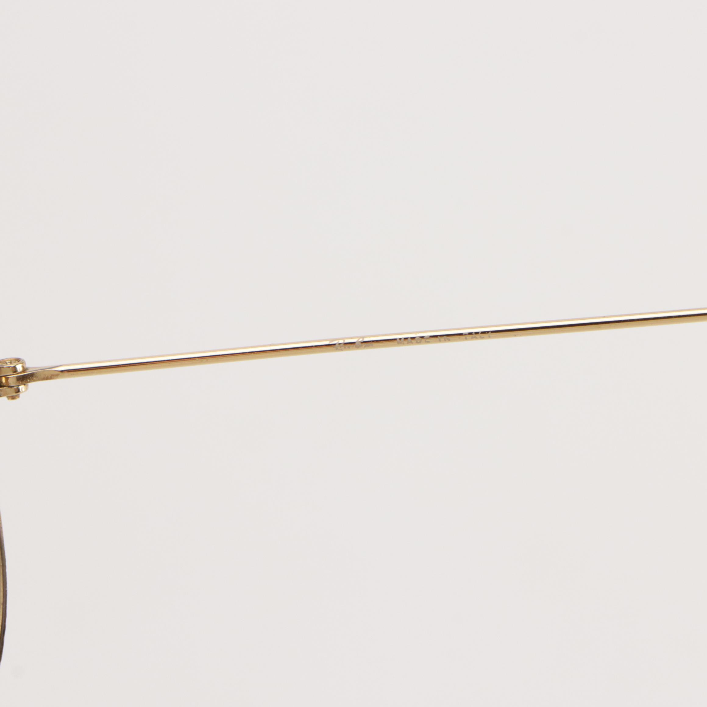 Ray-Ban Aviator and Oakley Square Prescription Sunglasses, With Cases