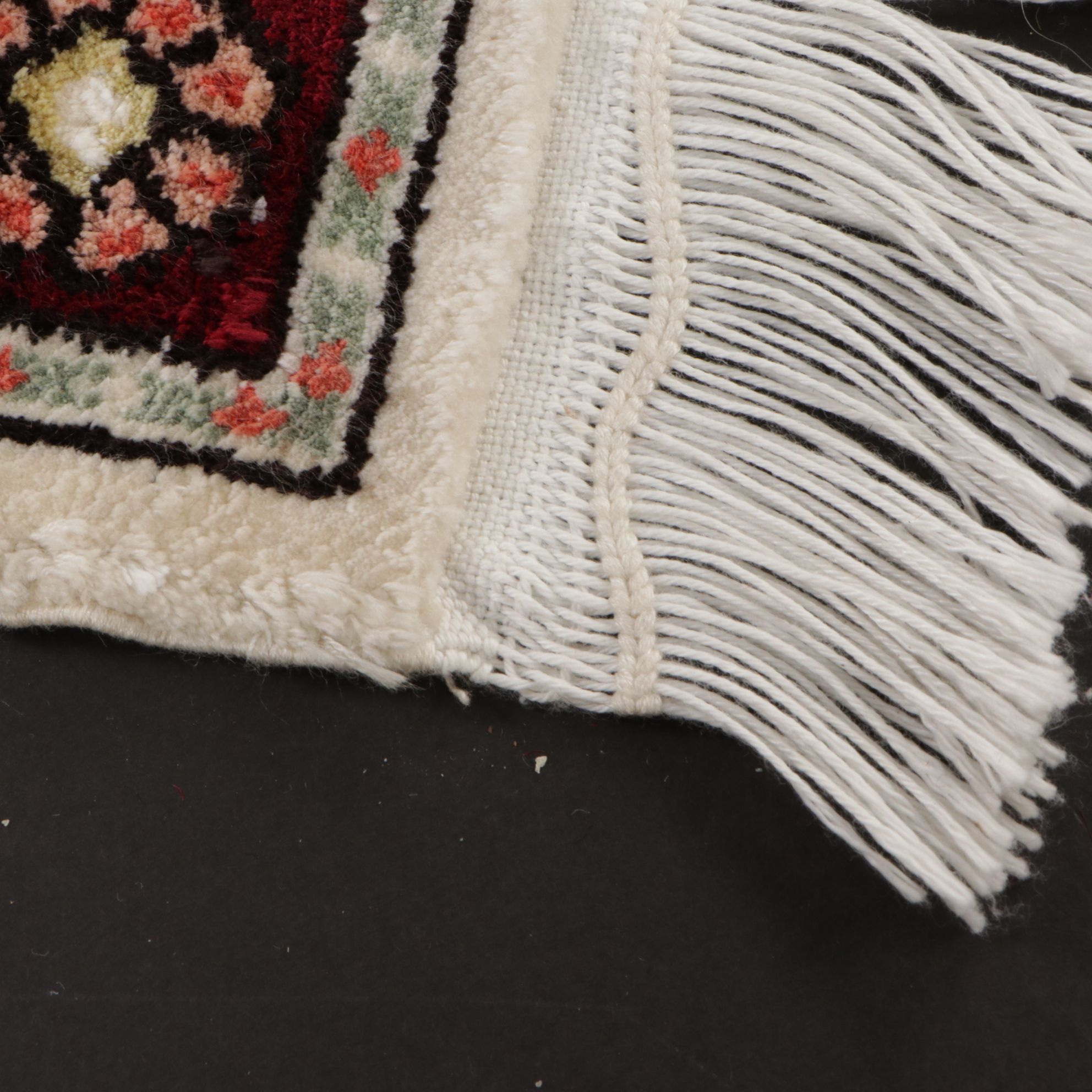 1'6 x 2'1 Hand-Knotted Turkish Accent Rug